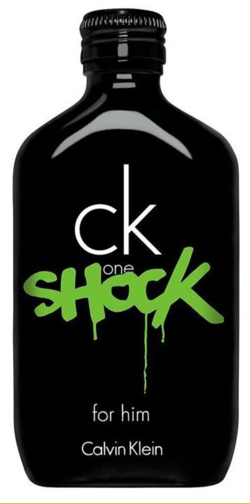 RRP £50 Boxed Brand New Test The Bottle Of Calvin Klein Ck One Shock For Him Eau De Toilette 200Ml