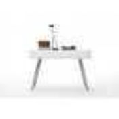 RRP £150 Boxed Malia Console Table In White