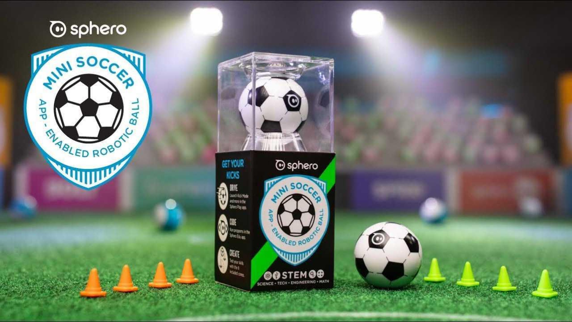 RRP £50 Each Sphero Mini Soccer App-Enabled Robotic Balls