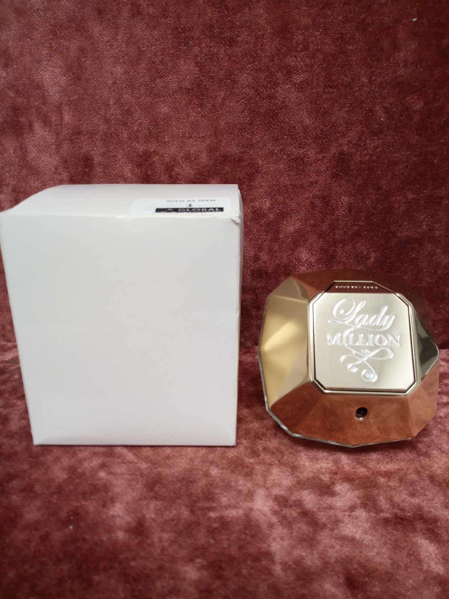 RRP £80 Boxed Paco Rabanne Lady Million 80Ml Tester Eau De Parfums