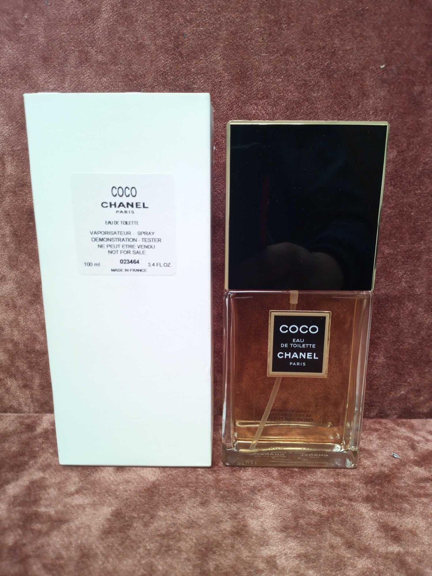 RRP £110 Boxed New Ex Tester Coco Chanel Paris Eau Dr Toilette - Image 2 of 2