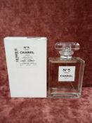 RRP £110 Boxed New Ex Tester Bottle Of Chanel No5 Paris 100Ml Eau De Toilette Spray