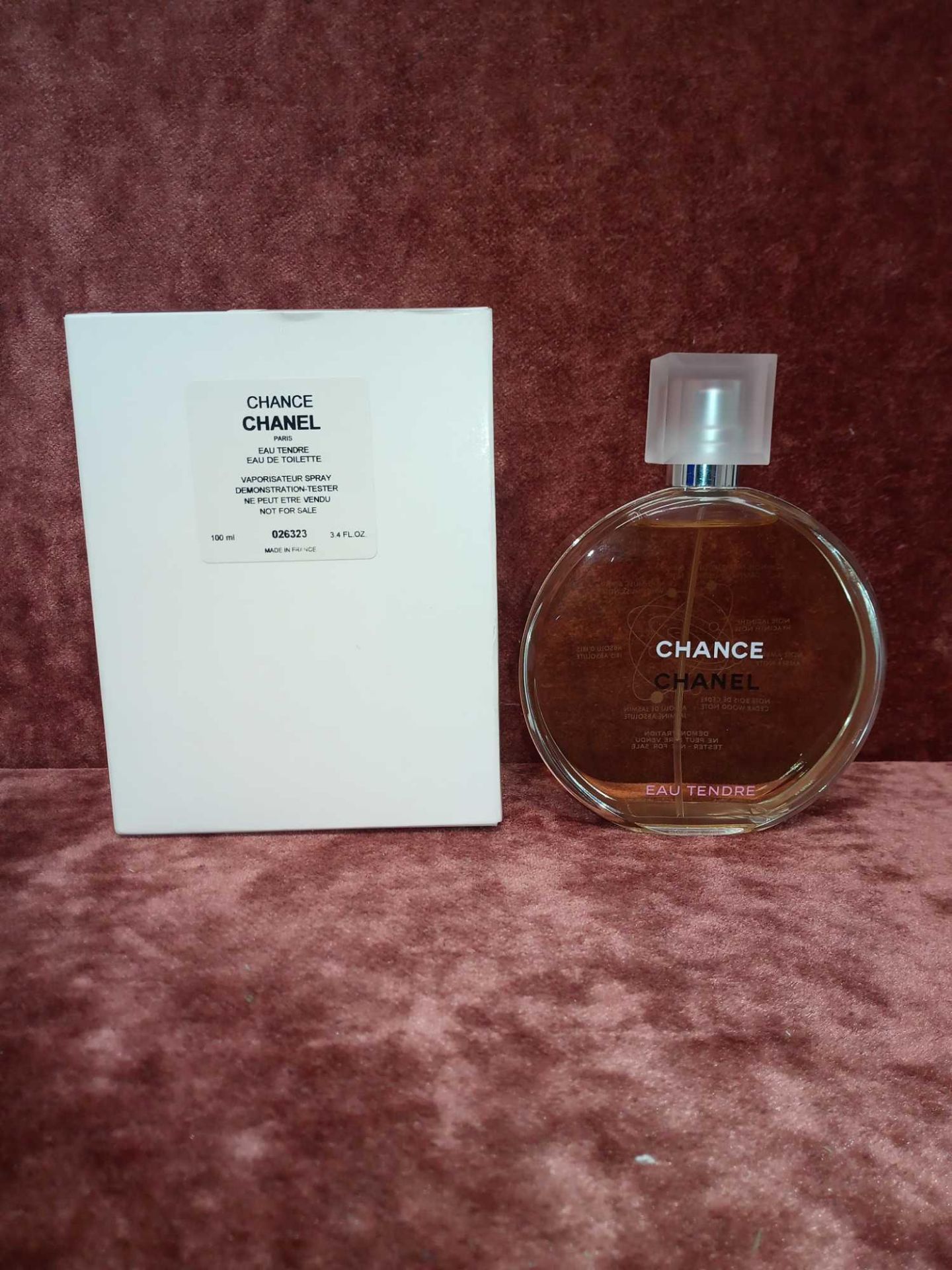 RRP £80 Boxed New Chanel Chance Eau Tendre Eau Dr Toilette 100Ml