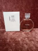 RRP £80 Boxed New Ex Tester Bottle Chanel Chance Eau Vice 100Ml