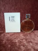 RRP £80 Boxed New Chanel Chance Ex Tester Bottle Eau Dr Parfum 100Ml