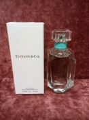 RRP £100 Boxed New Ex Tester Bottle Of Tiffany & Co 75Ml Eau De Parfum