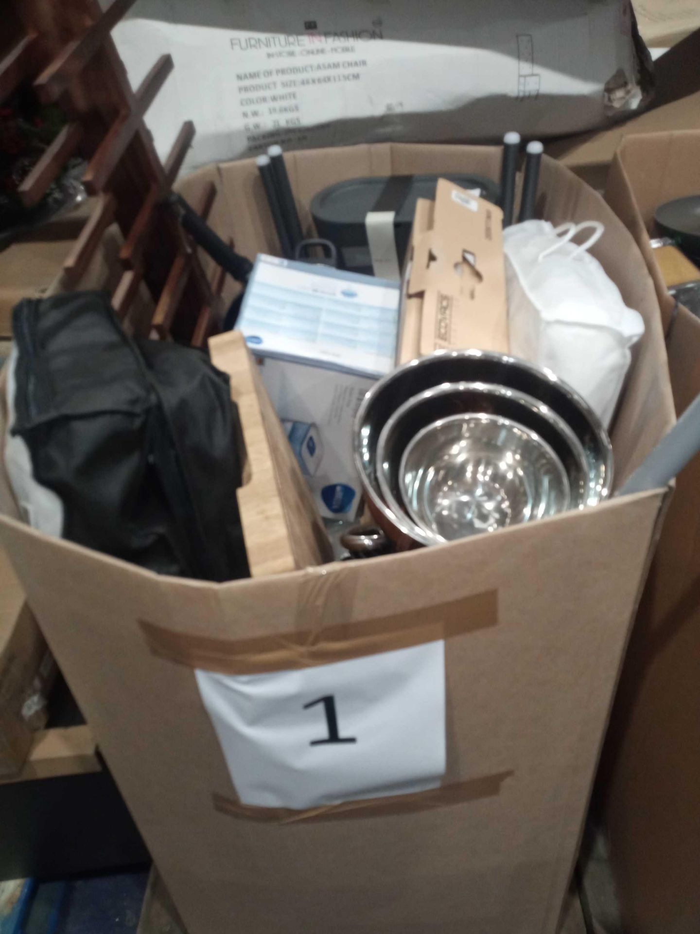 Pallets To Contain An Assortment Of John Lewis Items To Include Kitchenware Such As Coffee Machines