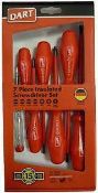 RRP £200 Lot To Contain 5 Boxed Brand New 7 Piece Insulated Screwdriver Sets