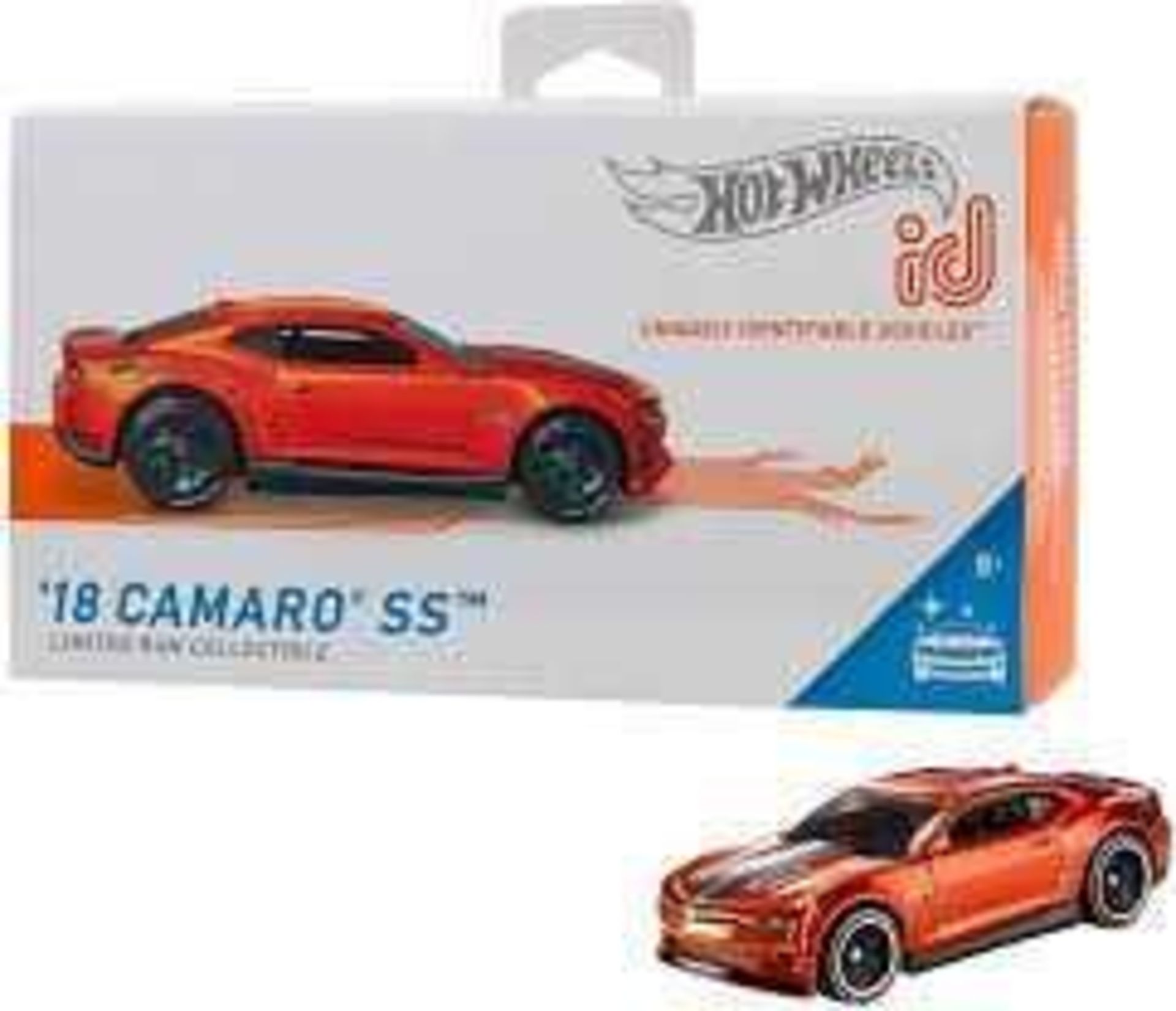 RRP £100 Lot To Contain 10 Boxed Hot Wheels I D 18' Camaro Ss Track Cars