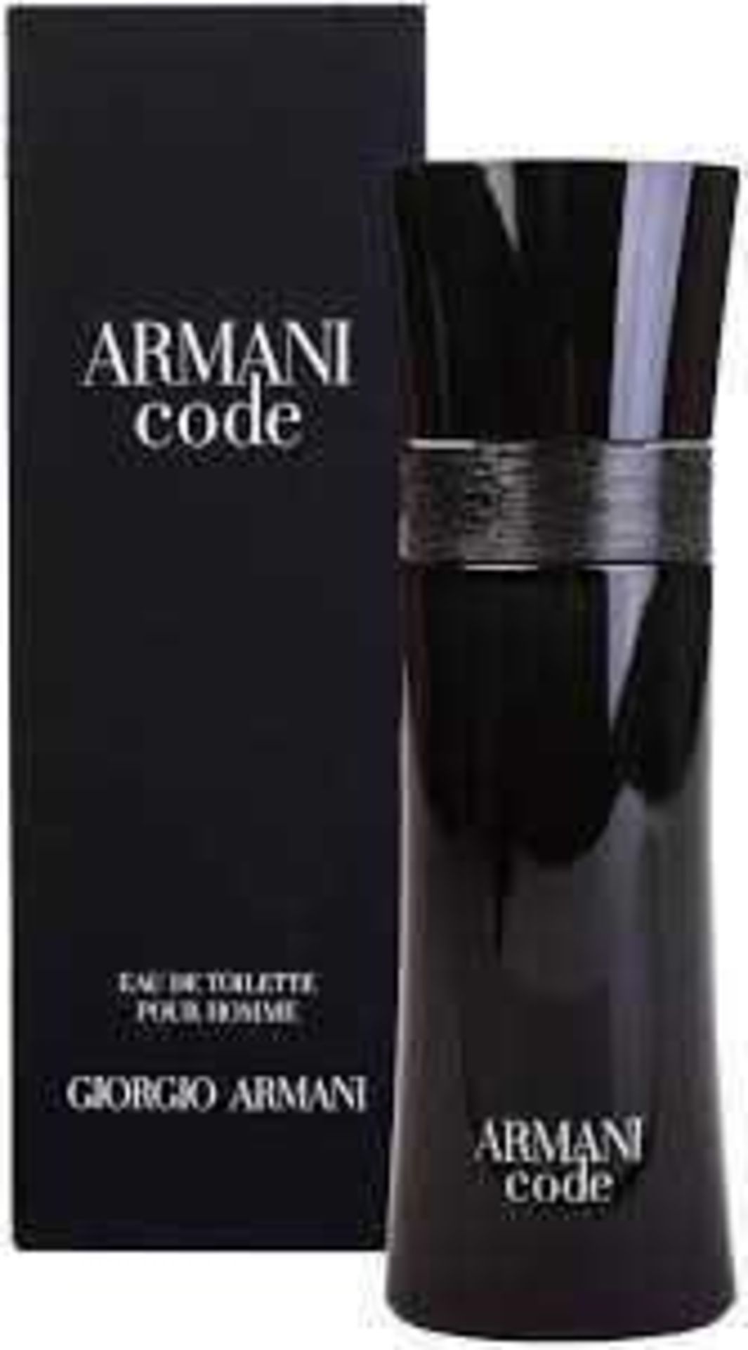 RRP £60 Unboxed 75Ml Bottle Of Armani Code Edt Spray Ex Display