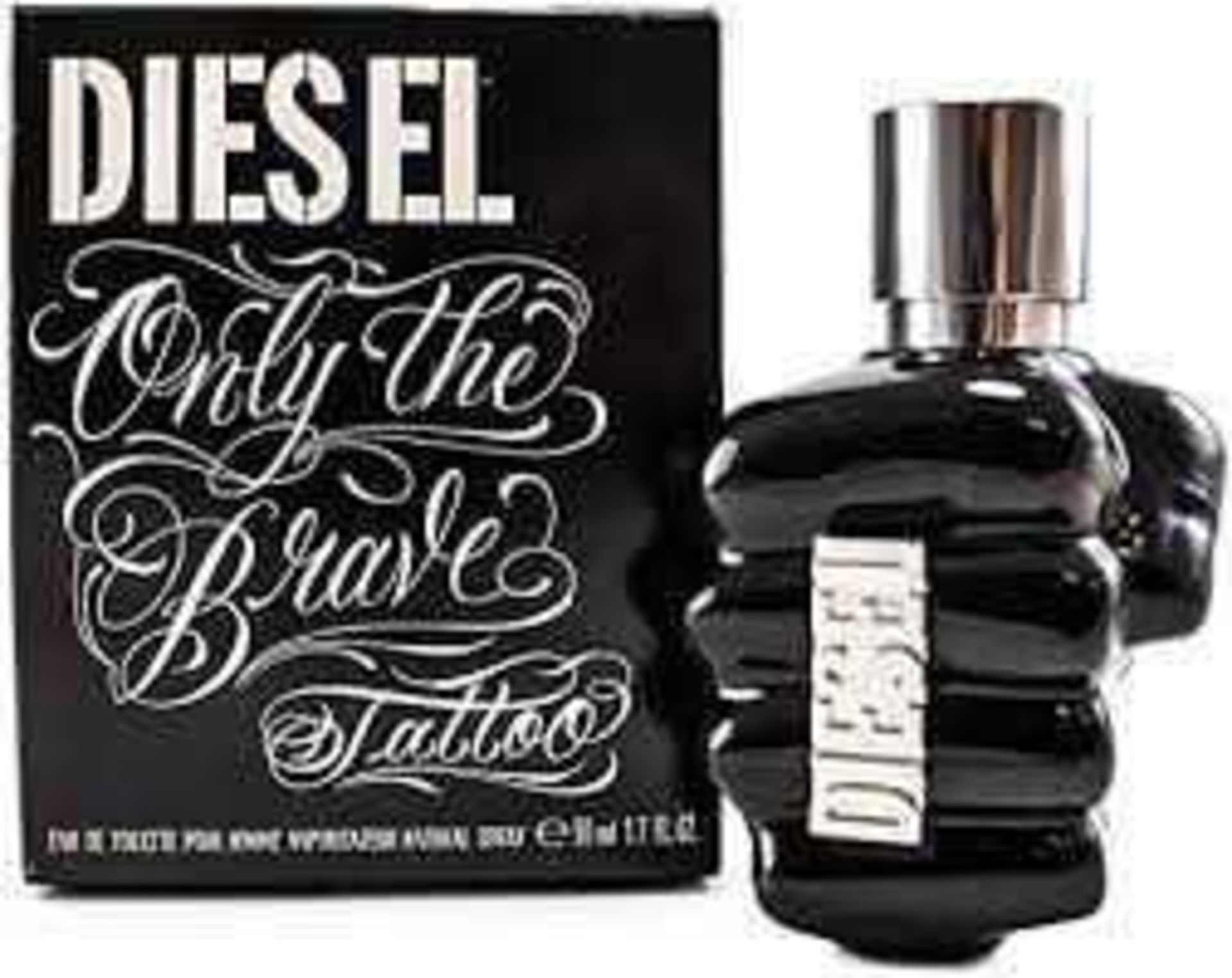 RRP £50 Unboxed 75Ml Bottle Of Diesel Only The Brave Edt Spray Ex-Display