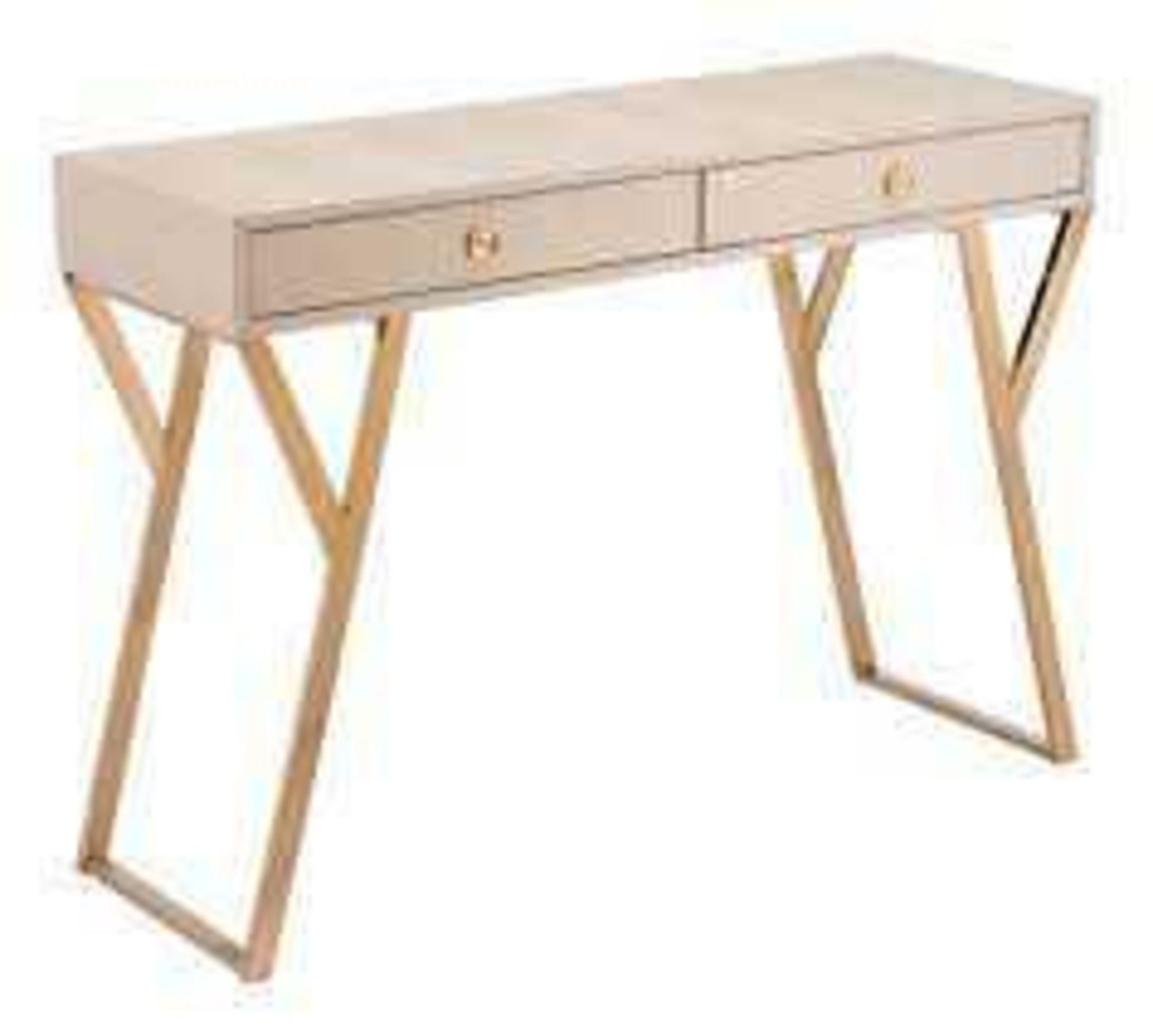 RRP £200. Boxed White High Gloss Asti Console Table.