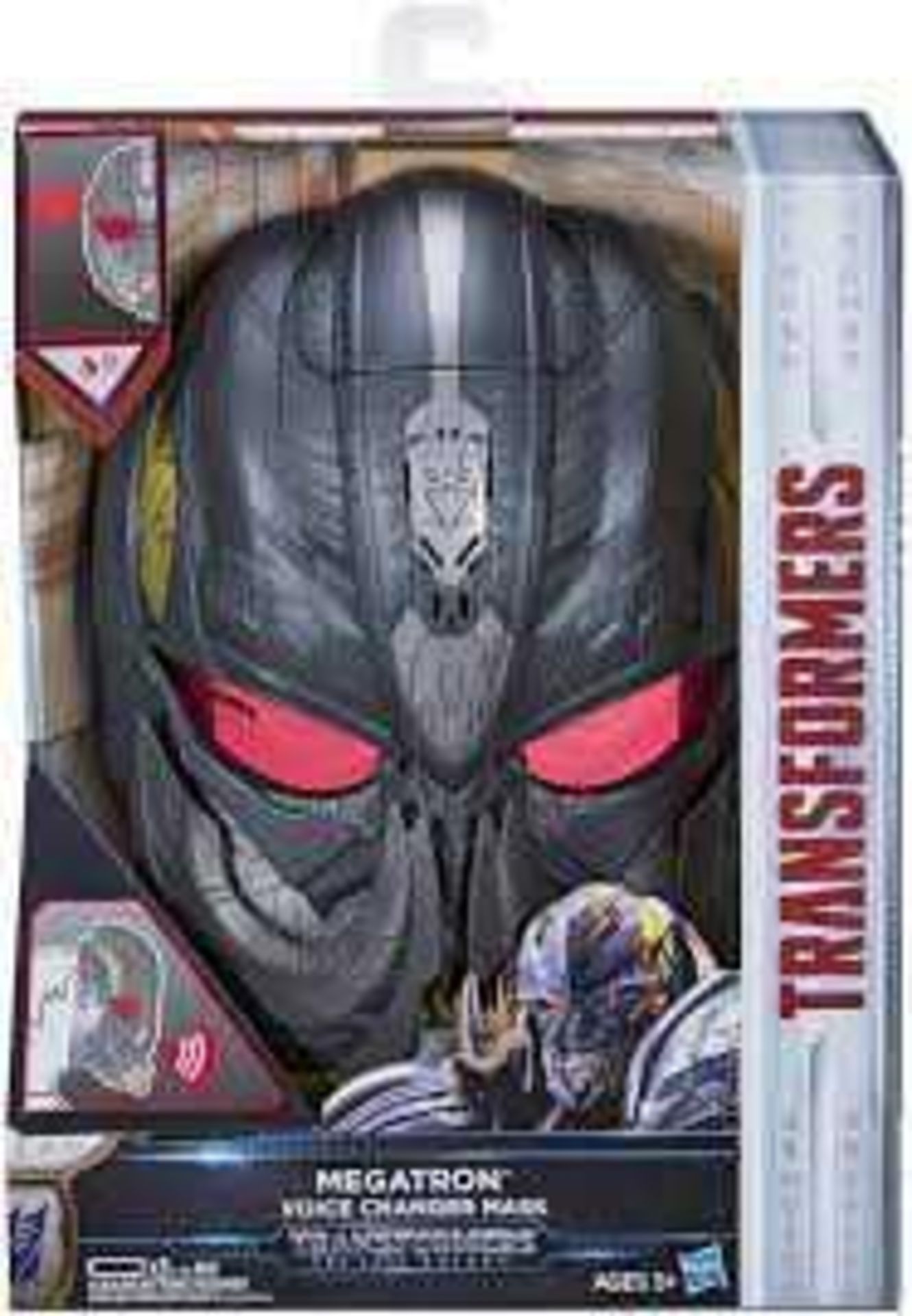 RRP £50 Boxed Transformers Megatron Voice Changer Mask