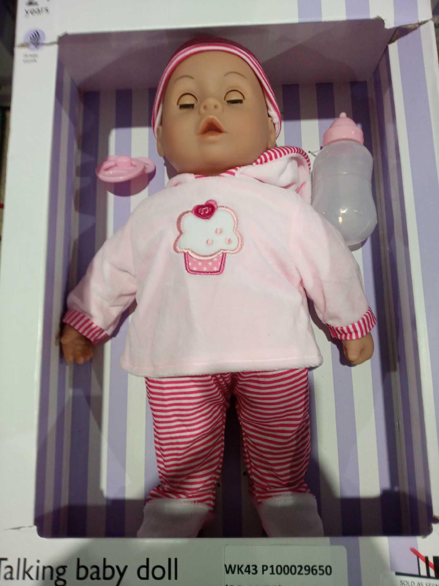 RRP £20 To £35 Each Boxed Assorted John Lewis Children's Toys To Include Talking Baby Dolls And Baby