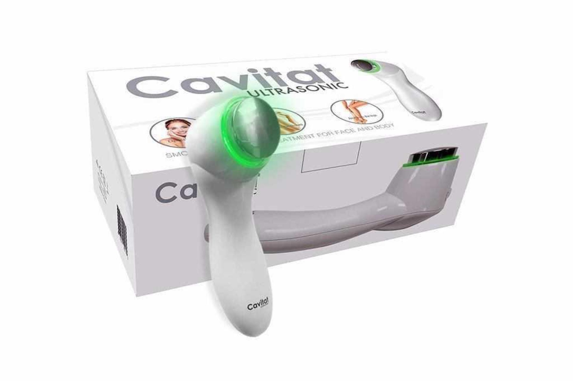 RRP £90 Boxed Cavitat Ultrasonic Smoothing Beauty Treatment For Face And Body