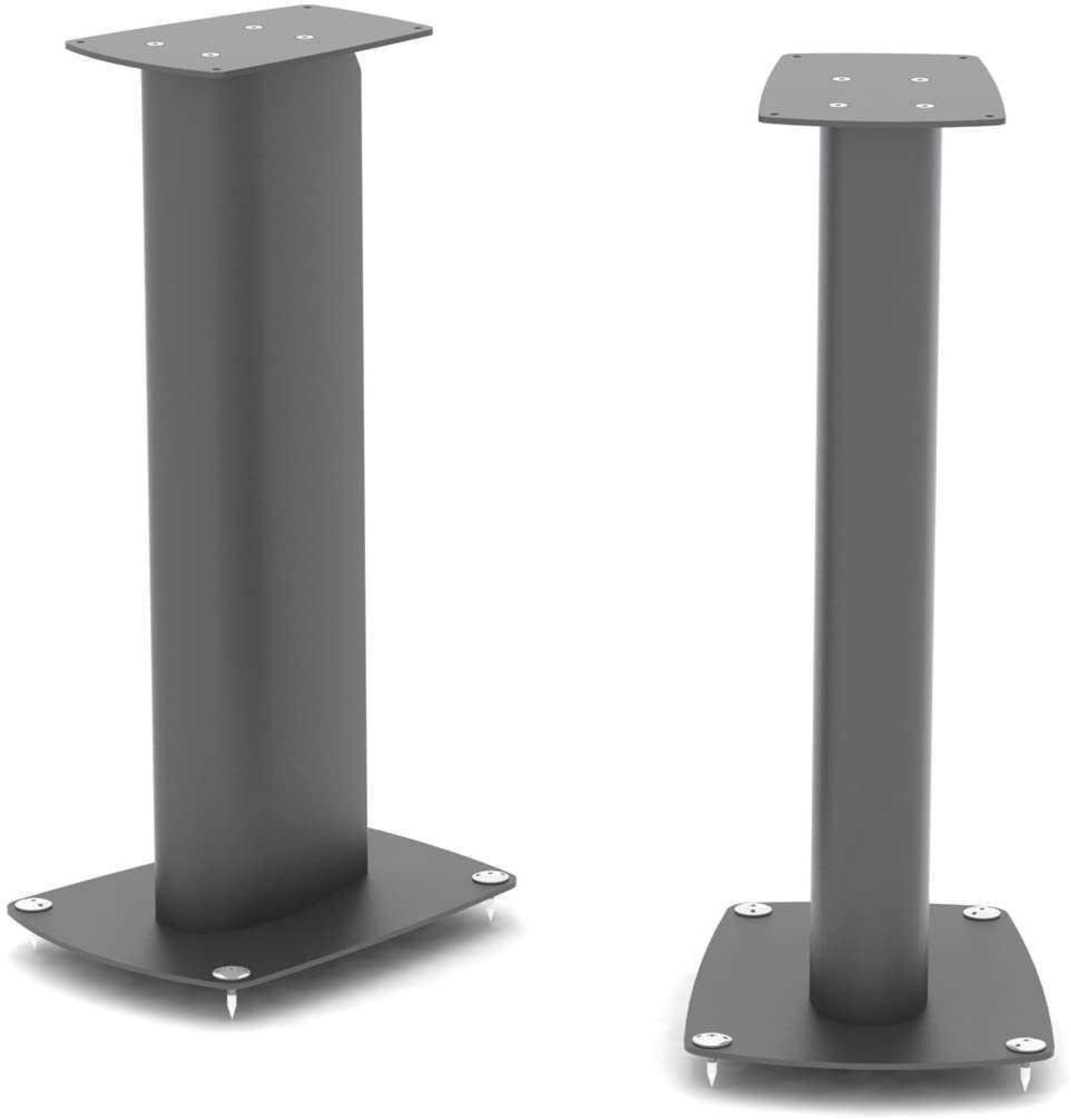 RRP £100 Boxed Pixel Plus Premium Speaker Stands In Black