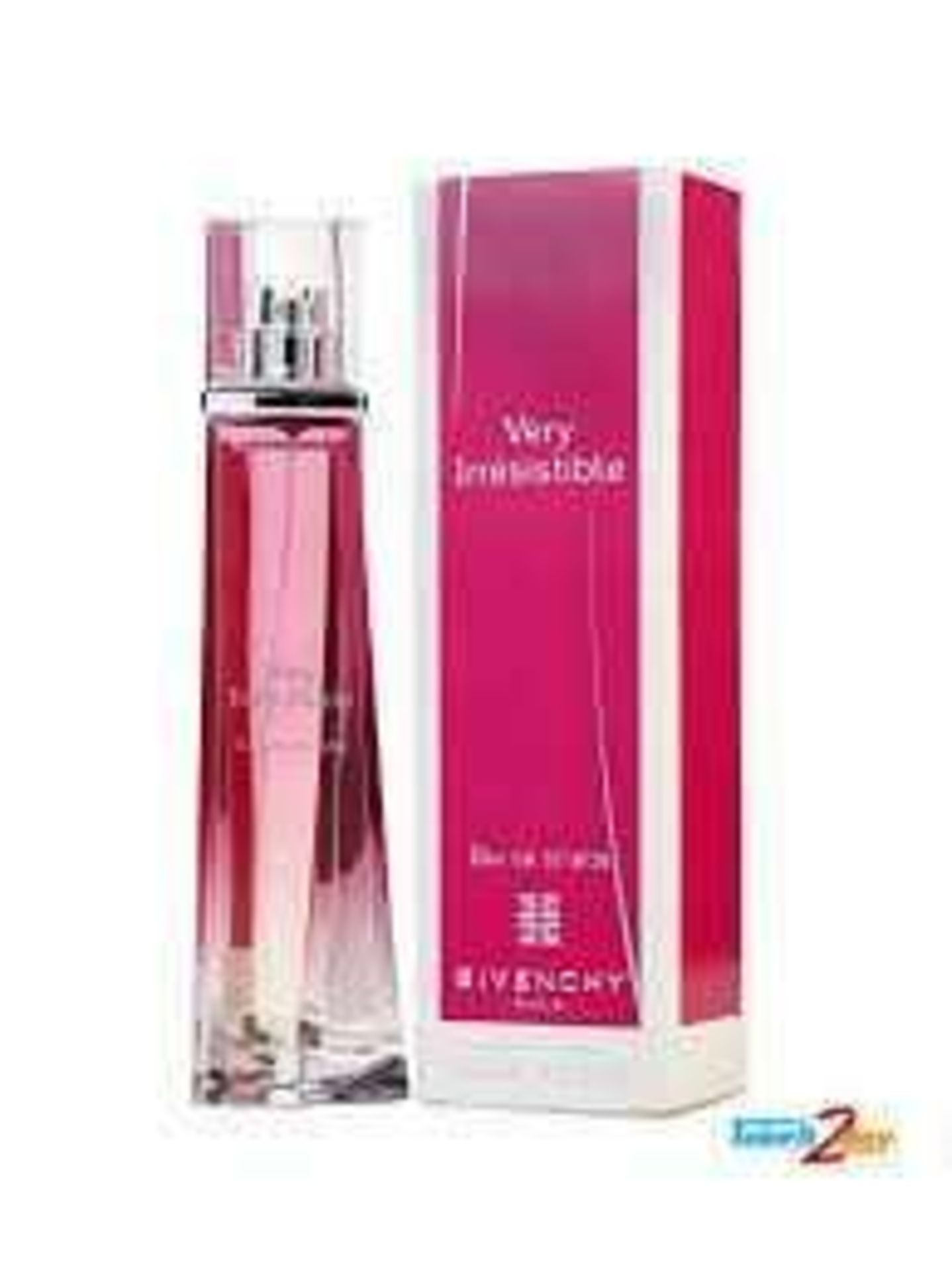 RRP £70 Unboxed 75Ml Bottle Of Givenchy Very Irresistible Edt Spray Ex-Display