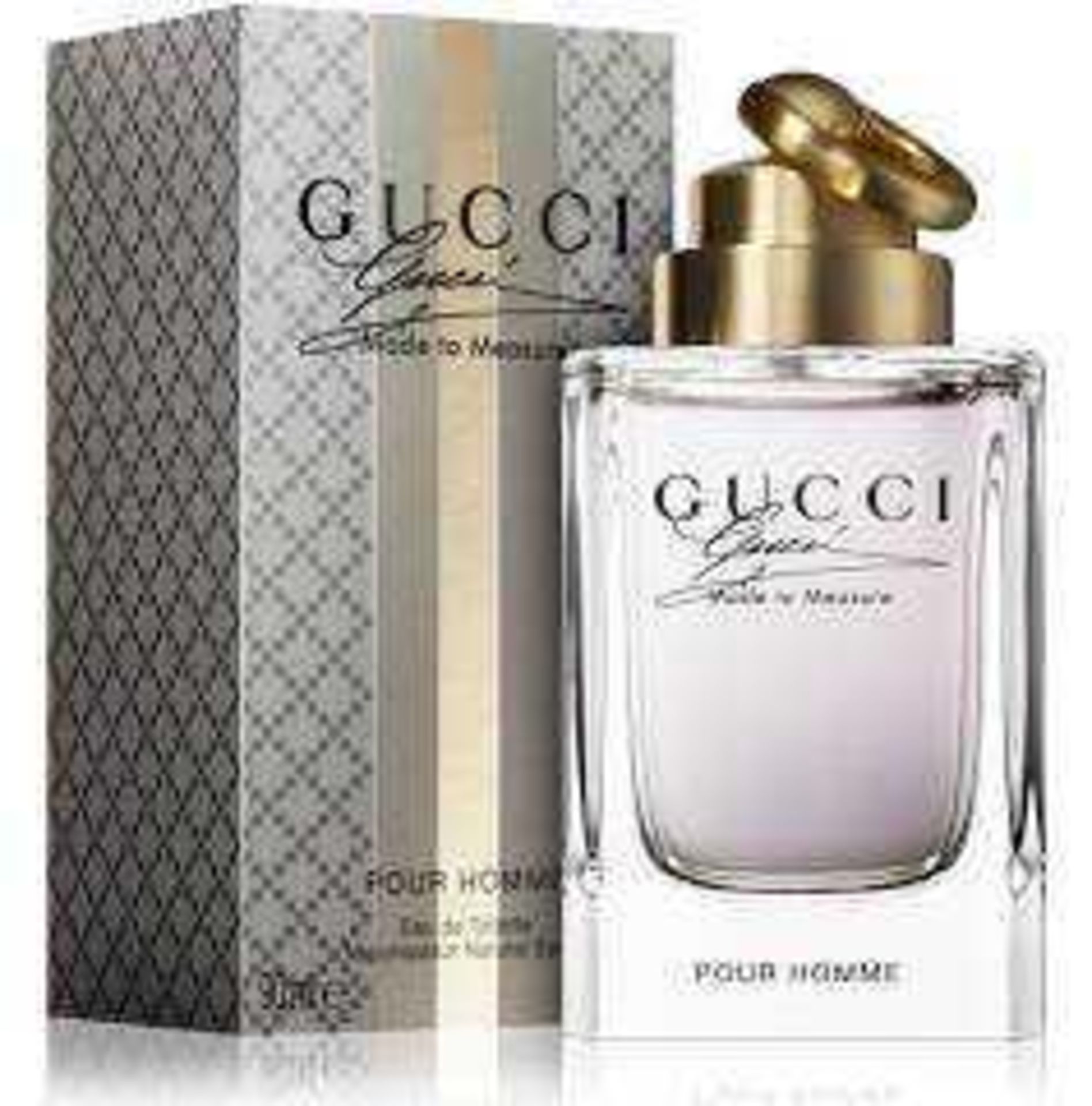 RRP £80 Unboxed 90 Ml Bottle Of Gucci Made To Measure Edt Spray Ex Display