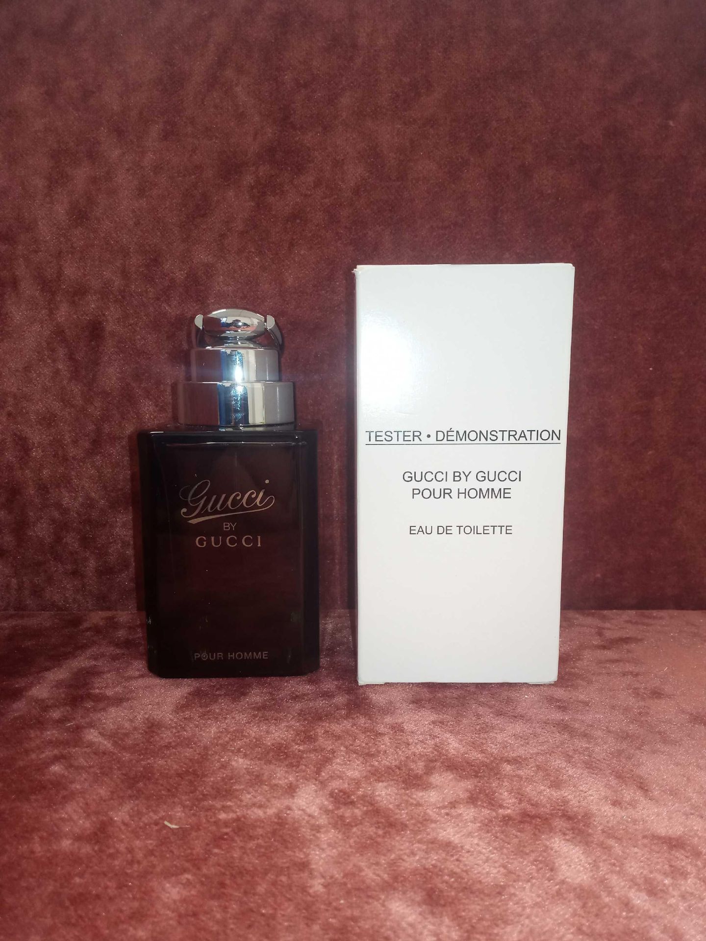 RRP £70 Boxed Unused Ex-Display Tester Bottle Of Gucci By Gucci Pour Homme Edt 90Ml Natural Spray Va