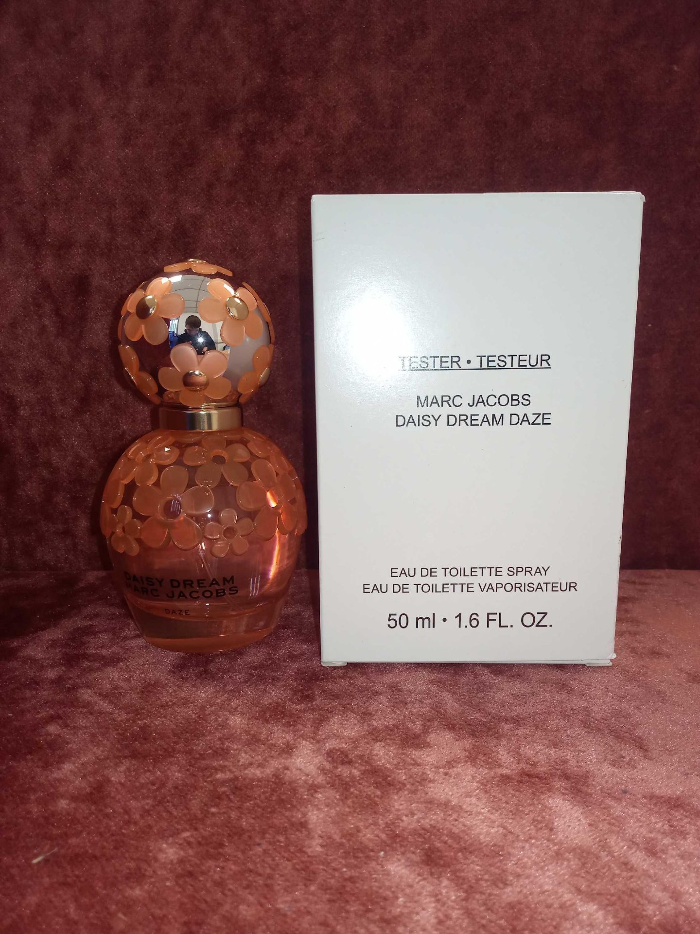 RRP £50 Boxed Unused Ex-Display Tester Bottle Of Marc Jacobs 50Ml Daisy Dream Daze Edt Natural Spray
