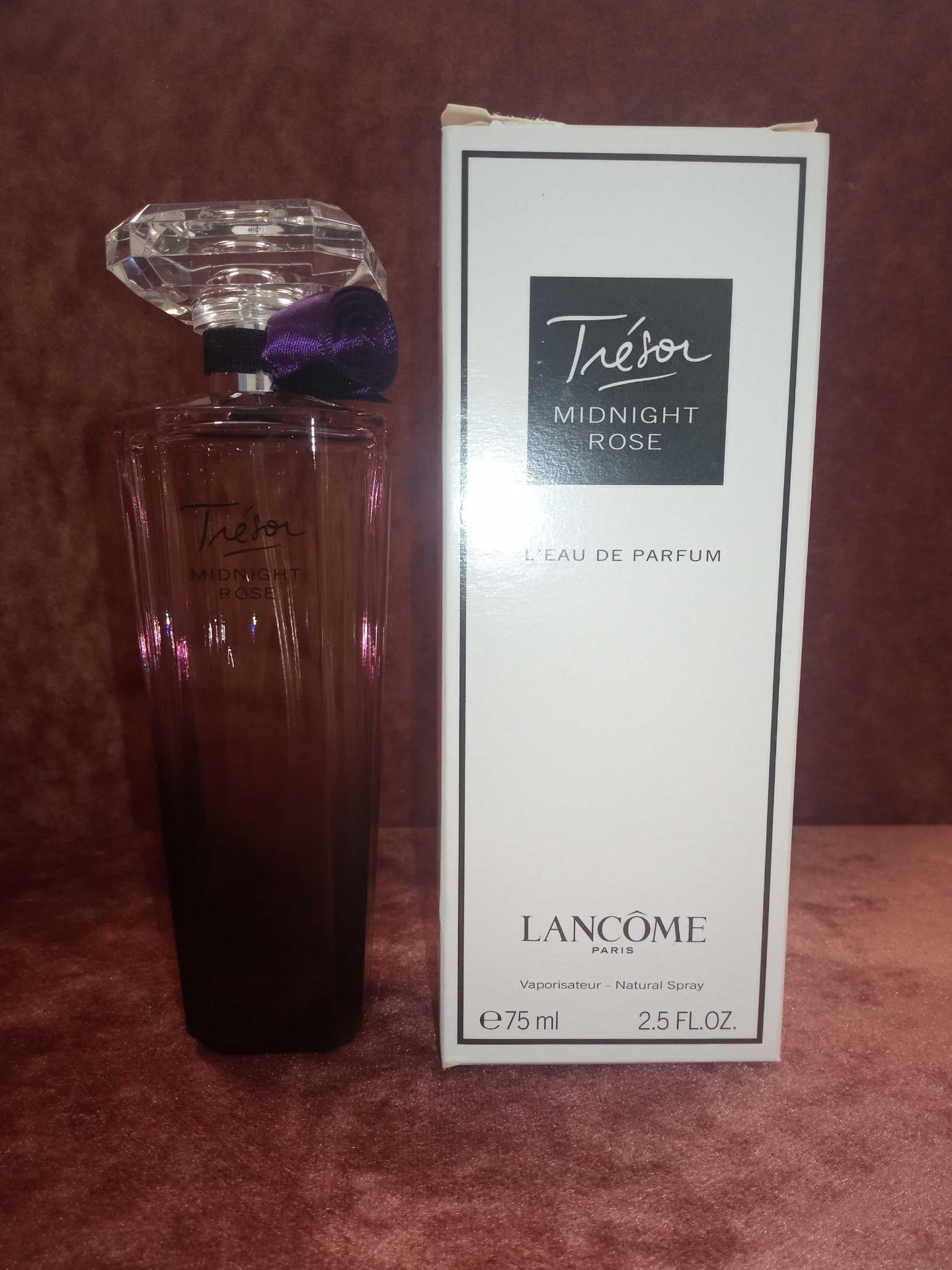 RRP £90 Boxed Unused Ex-Display Tester Bottle Of Lancome Paris Tresor Midnight Rose L'Eau De Parfum