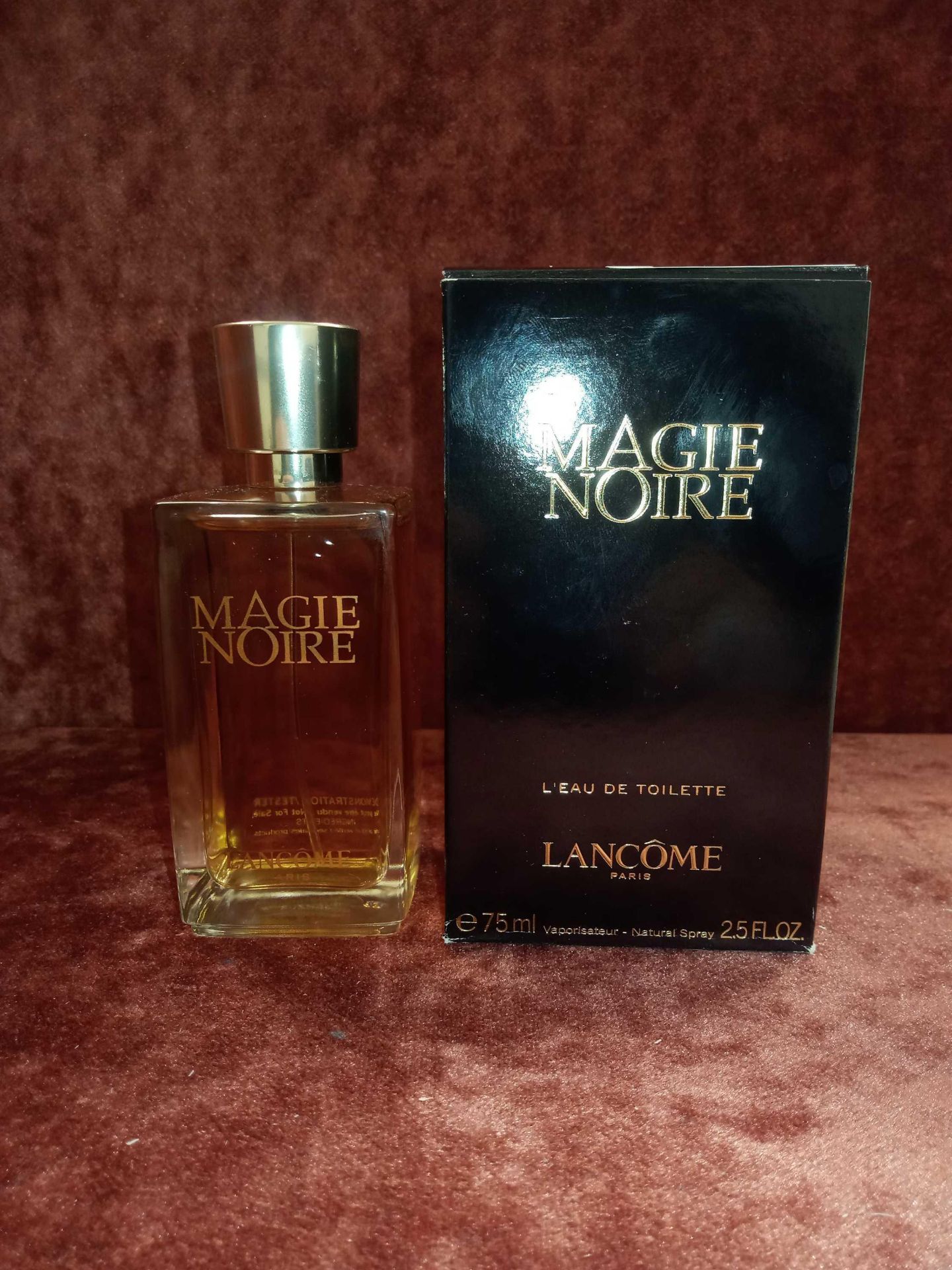 RRP £45 Boxed Unused Ex-Display Tester Bottle Of 75Ml Lancome Paris Margie Moore L'Eau De Toilette N