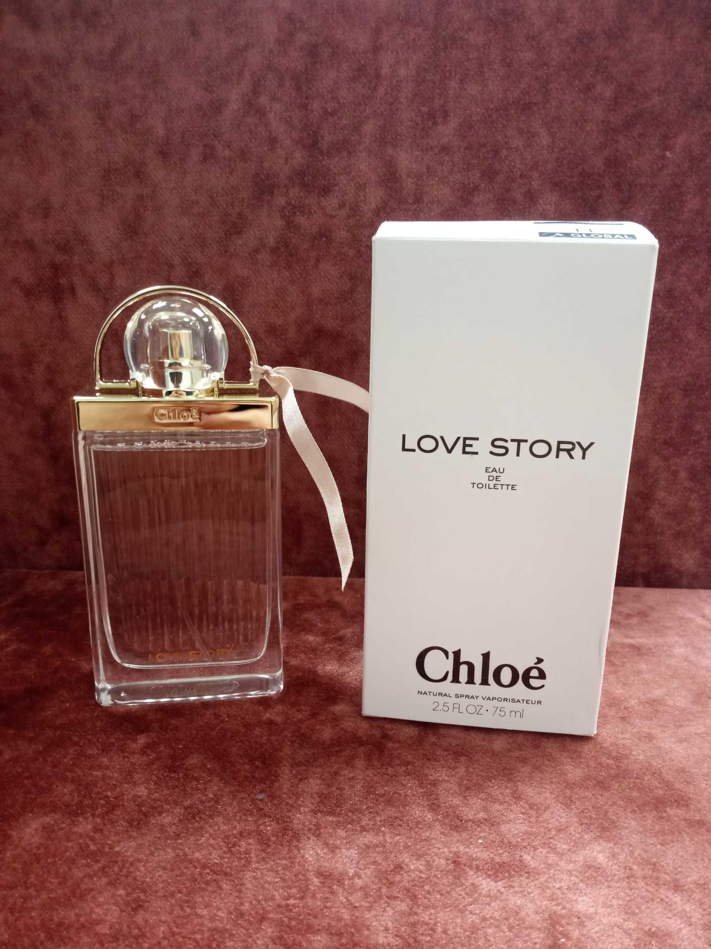 RRP £60 Boxed Unused Ex-Display Tester Bottle Of 75Ml Chloe Love Story Edt Natural Spray Vaporisateu