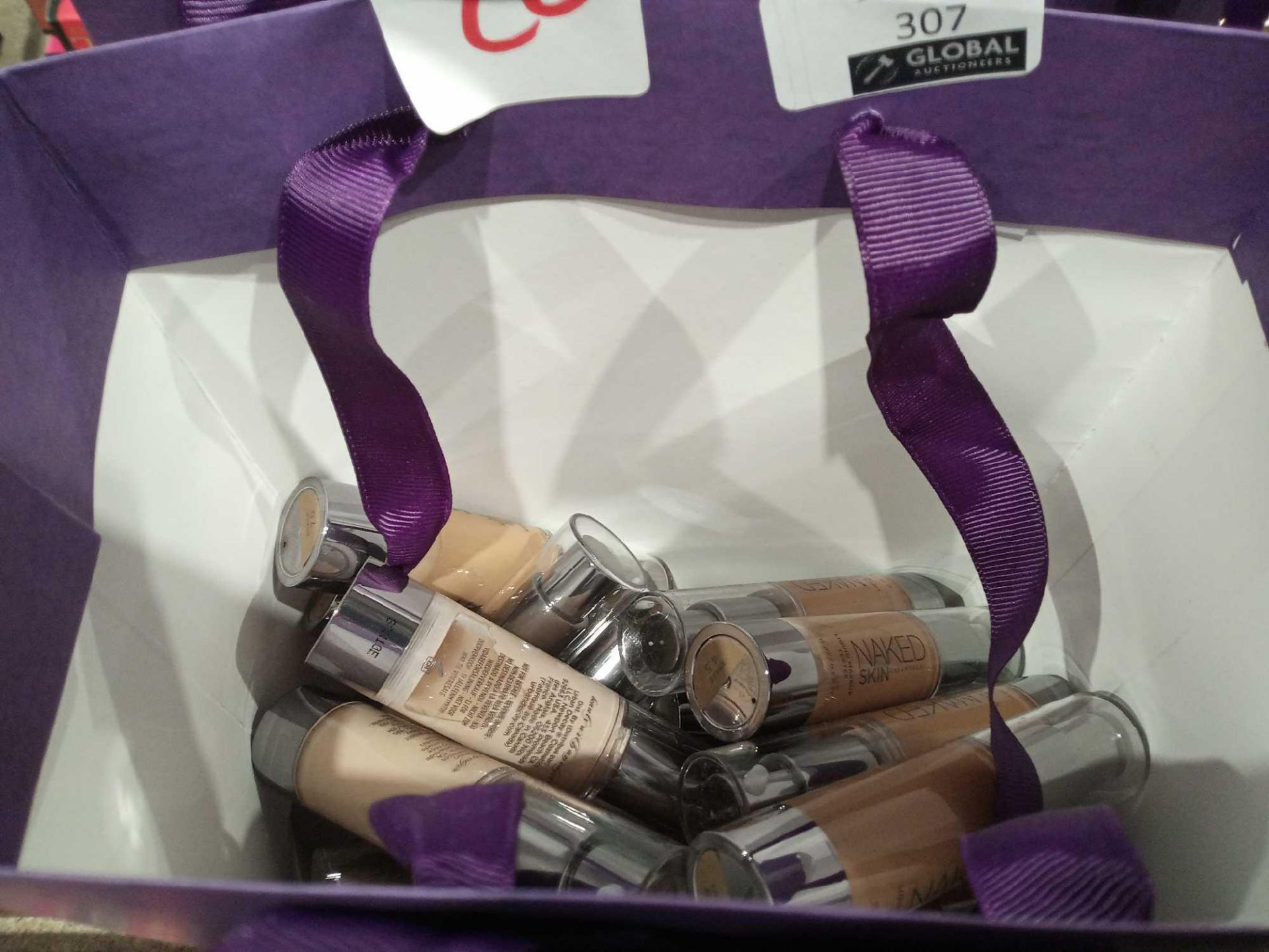 RRP £¬£250 Urban Decay Gift Bag To Contain 20 Naked Skin Liquid Makeup Foundations 15 Mil Ex Display