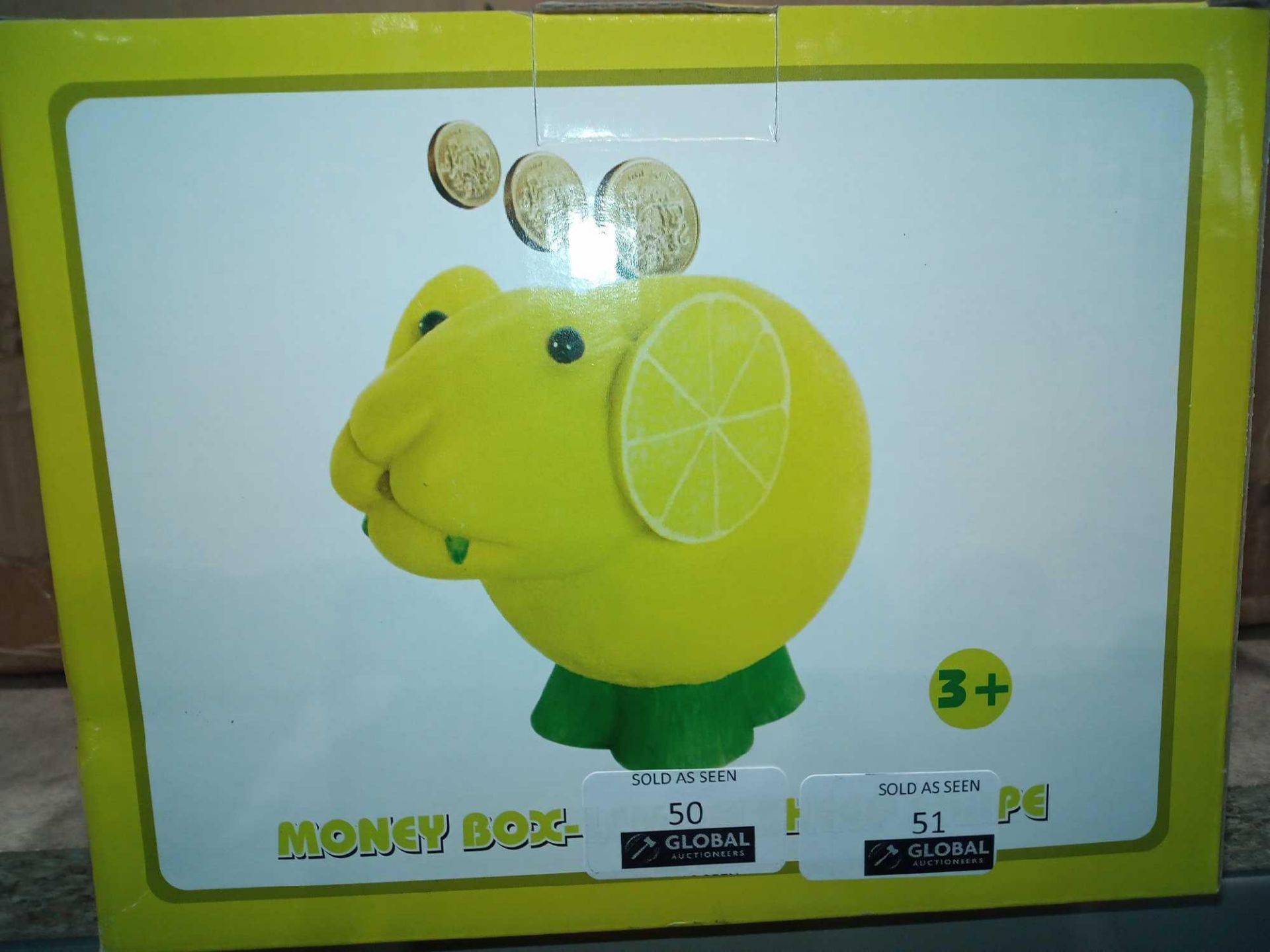 RRP £120 Lot To Contain 24 Brand New Boxed Lemon Sheep Monkey Banks