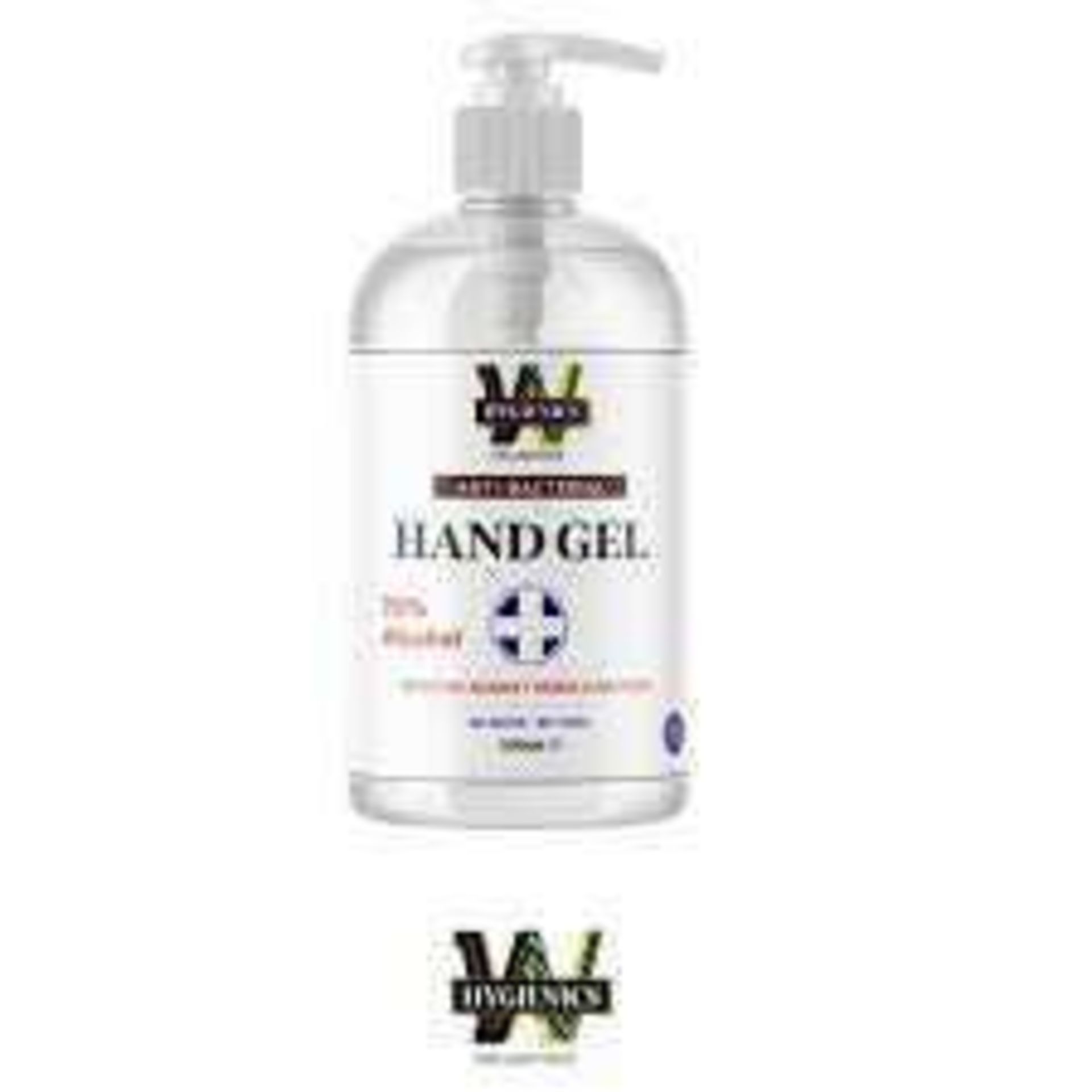 RRP £300 Box Of 35 Wellington 500Ml Anti-Bacterial Hand Sanitizer Gel