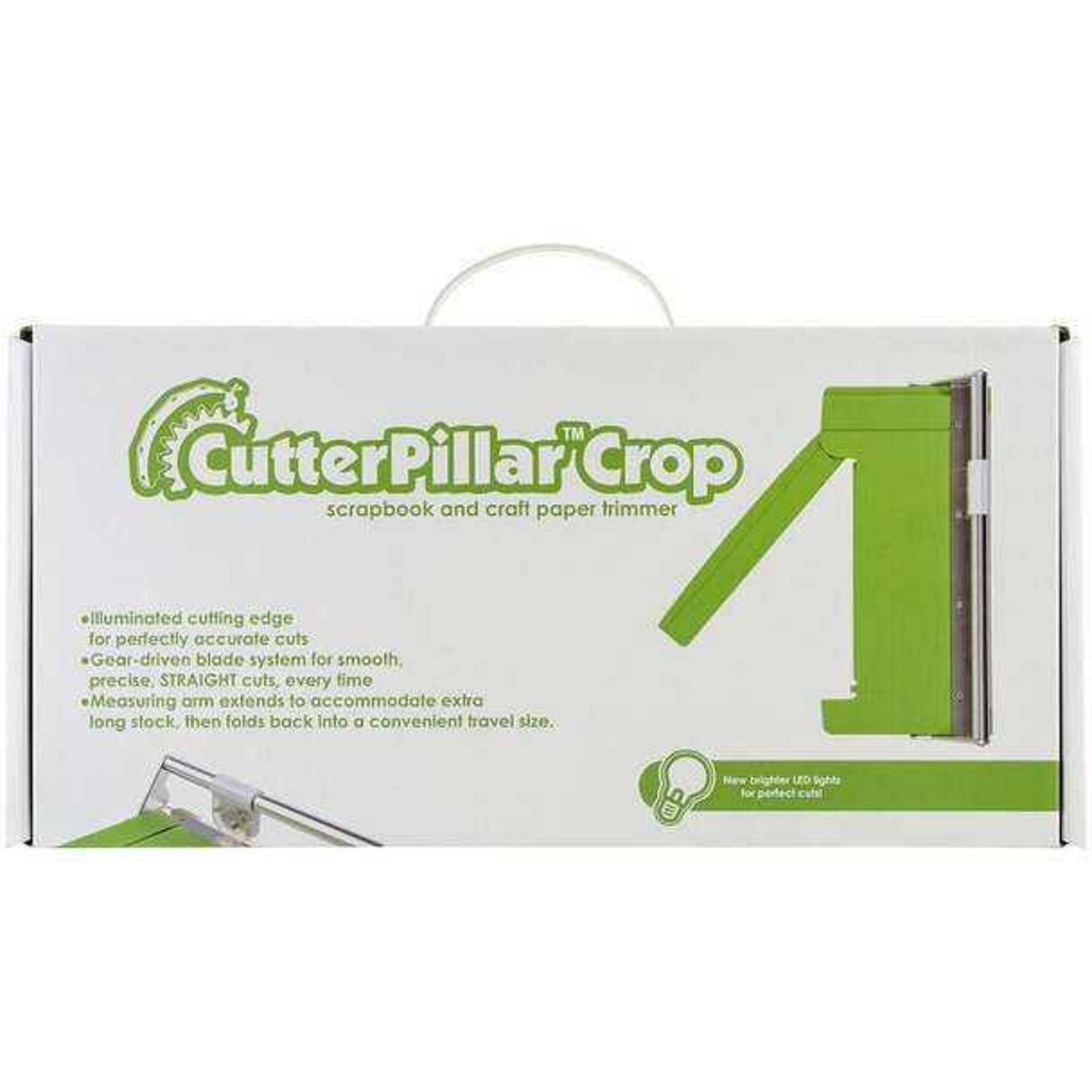 RRP £120 Boxed Cutterpillar Crop Scrapbook And Craft Paper Trimmer