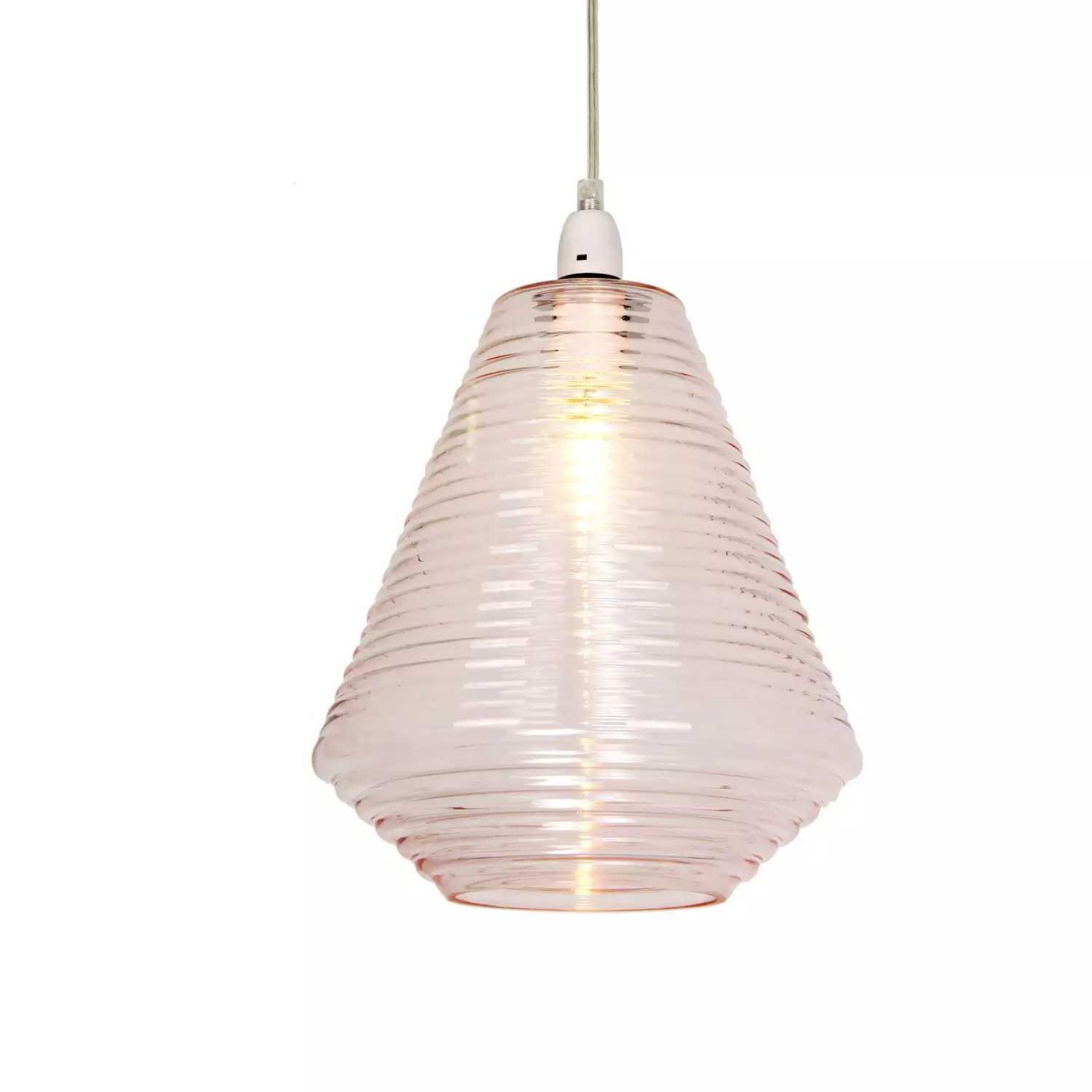 RRP £180 Lot To Include 2 Boxed Lola Easyfit Pendant Light Fittings