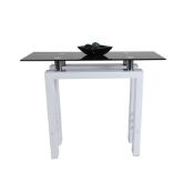 RRP £200. Boxed White High Gloss Asti Console Table.