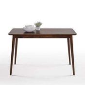 RRP £400. Boxed Zinus Mid Century Modern Large Wood Dining Table