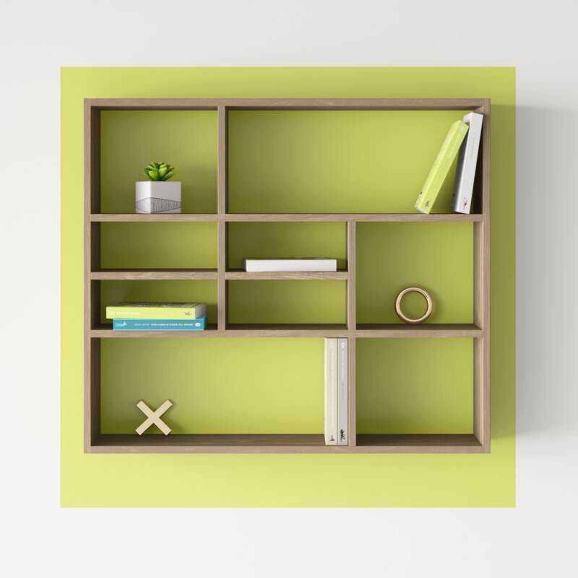 RRP £80. Boxed Hashtag Home Wall Shelf