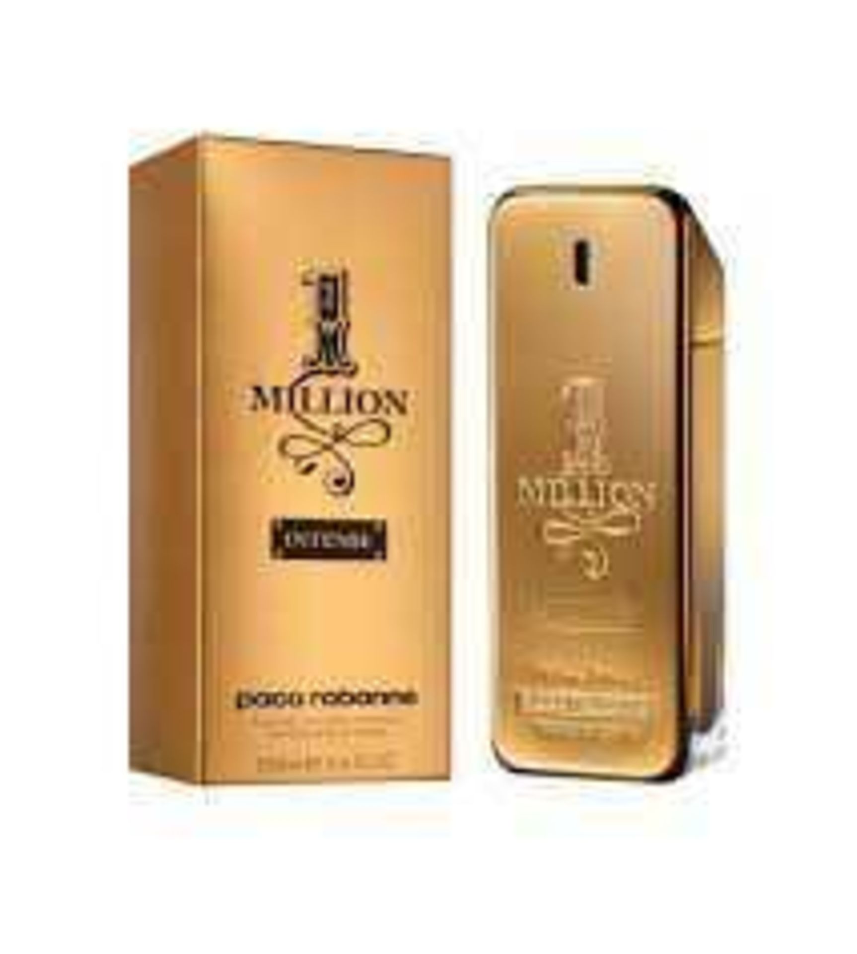 RRP £75 Brand New Boxed Full 100Ml Tester Bottle Of Paco Rabanne 1 Million Intense Edt Spray