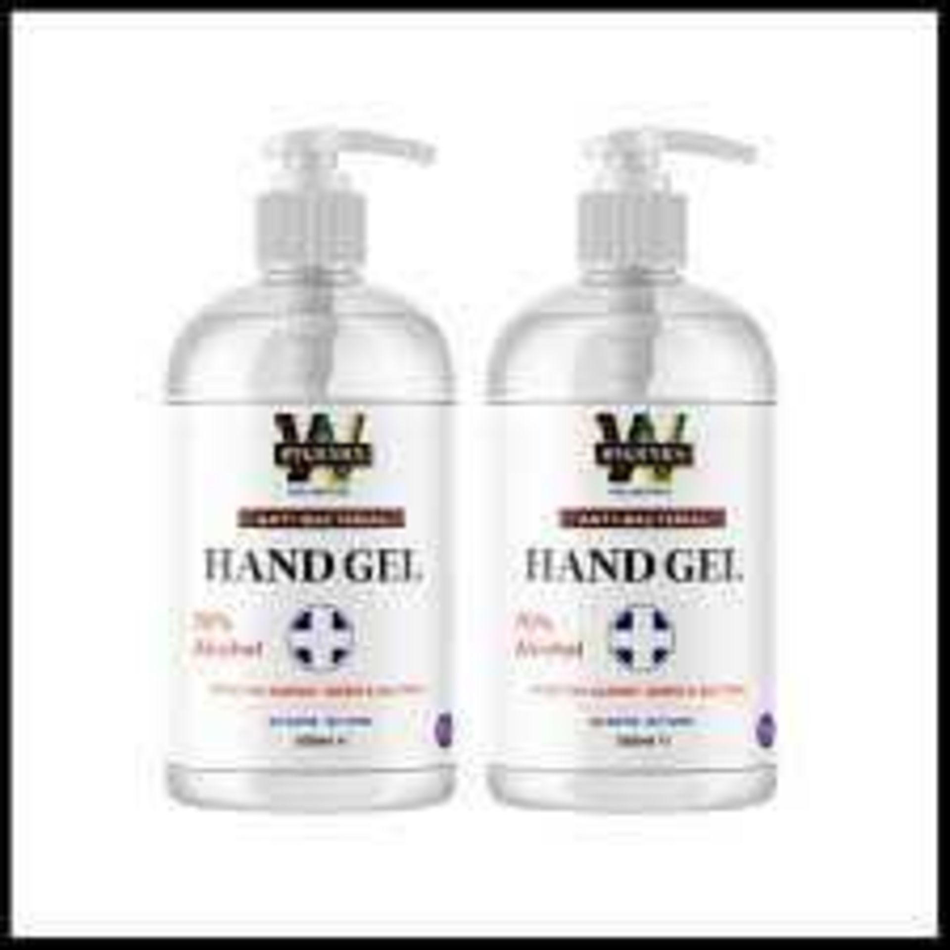 RRP £350 Box To Contain 35 Brand New 500Ml Wellingtons Hand Sanitizer Anti-Bacterial Hand Gels