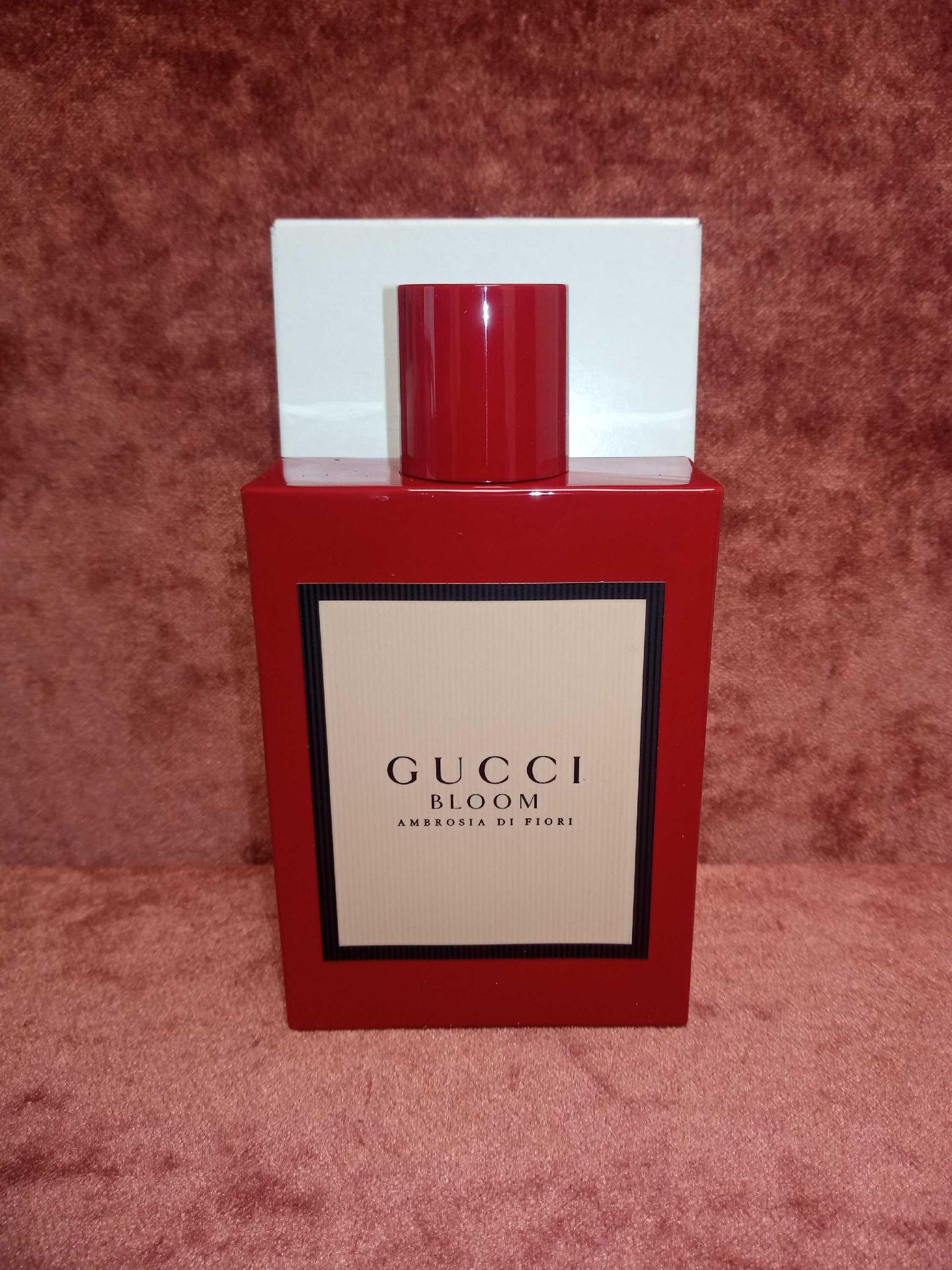 RRP £110 Boxed Unused Ex-Display Tester Bottle Of Gucci Bloom Ambrosia Do Flori 100Ml Natural Spray - Image 2 of 2