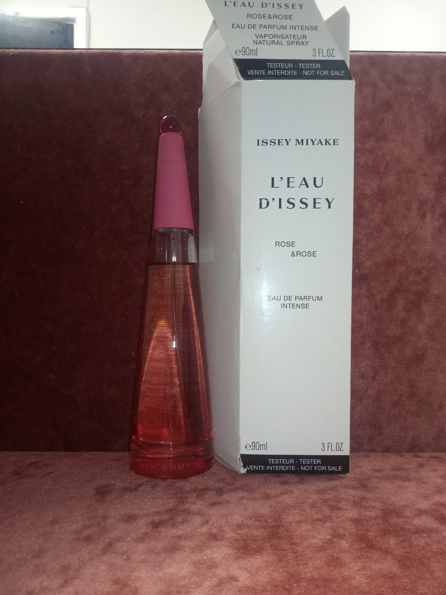 RRP £80 Boxed Unused Ex-Display Tester Bottle Of Issey Miyake L'Eau D'Issey Pure Nectar Eau De Parfu