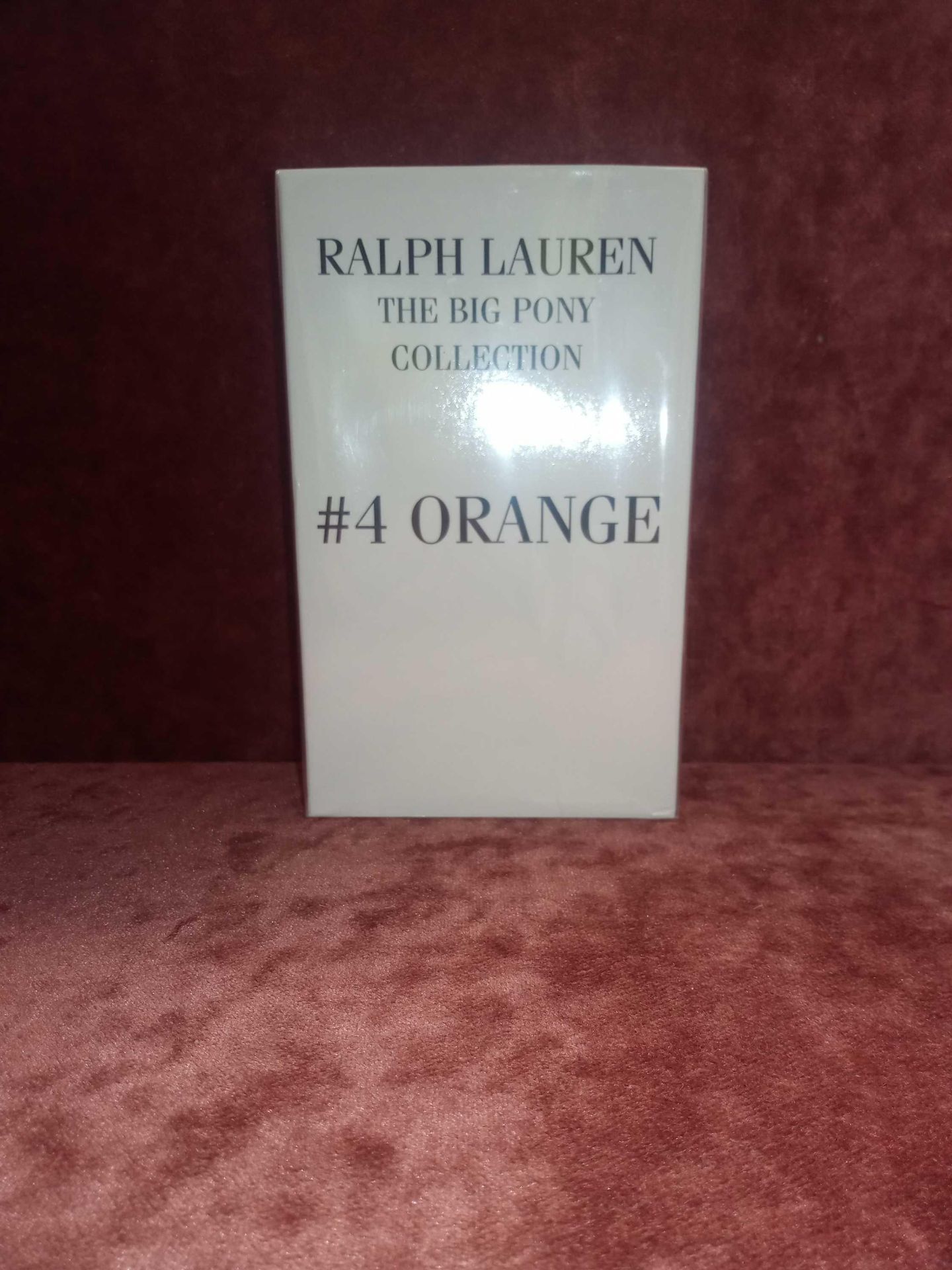 RRP £50 Boxed Unused Ex-Display Tester Bottle Of Ralph Lauren The Pony Collection #4 Orange Edt Natu