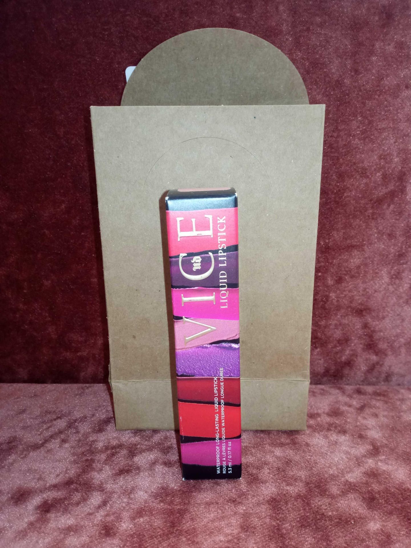 Combined RRP £80 Lot To Contain 4 Brand New Urban Decay Vice Liquid Lipstick 5.3Ml In Comeback Comfo - Image 2 of 2