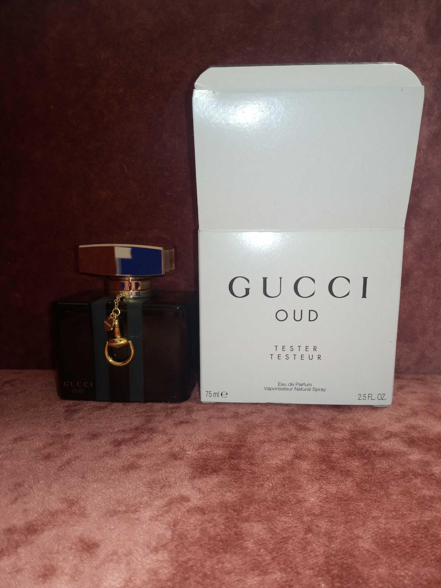 RRP £80 Boxed Unused Ex-Display Tester Bottle Of Gucci Our 75Ml Natural Spray Vaporisateur