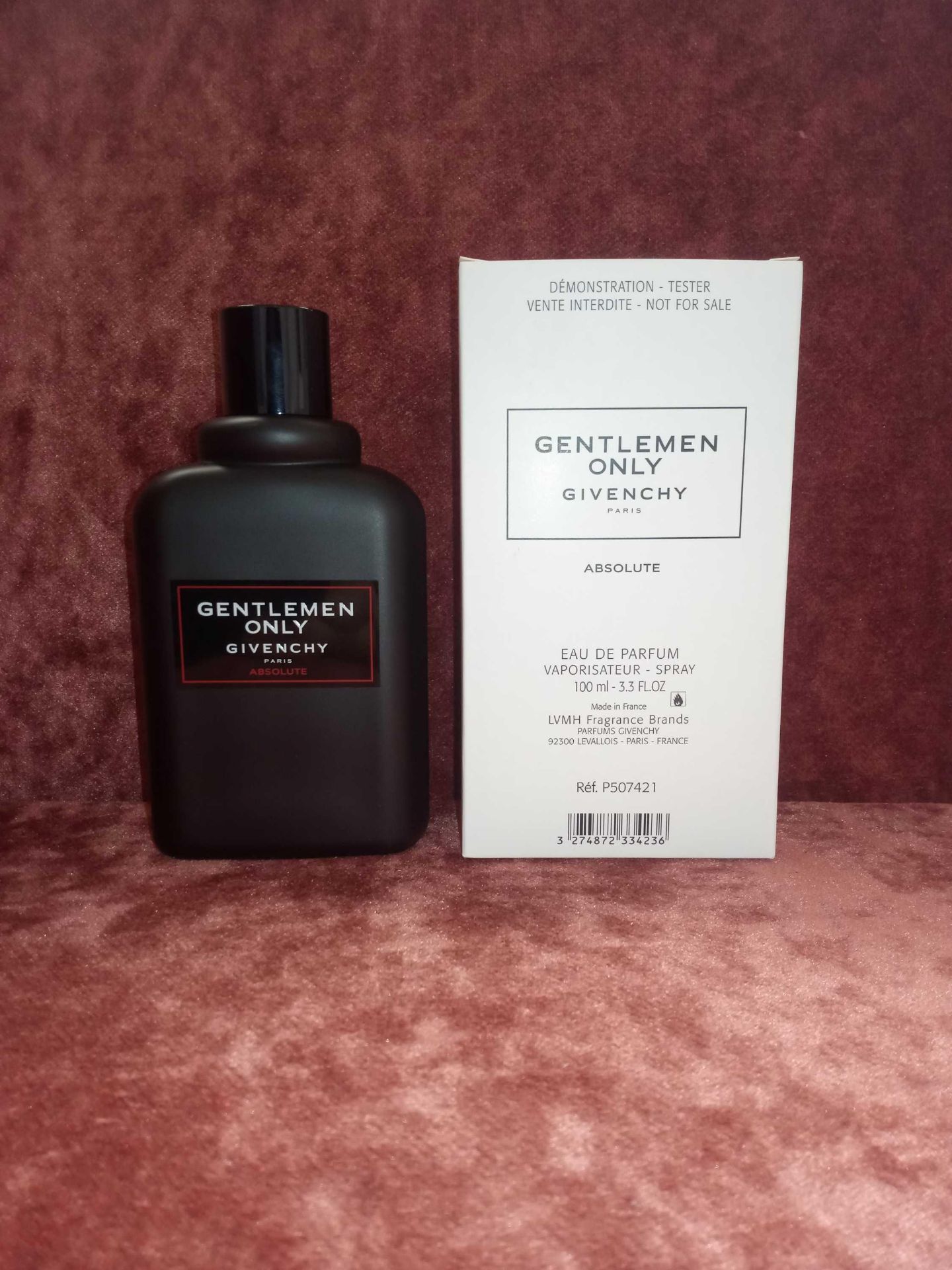 RRP £110 Boxed Unused Ex-Display Tester Bottle Of Givenchy Gentleman Only Absolute 100Ml Edp Natural