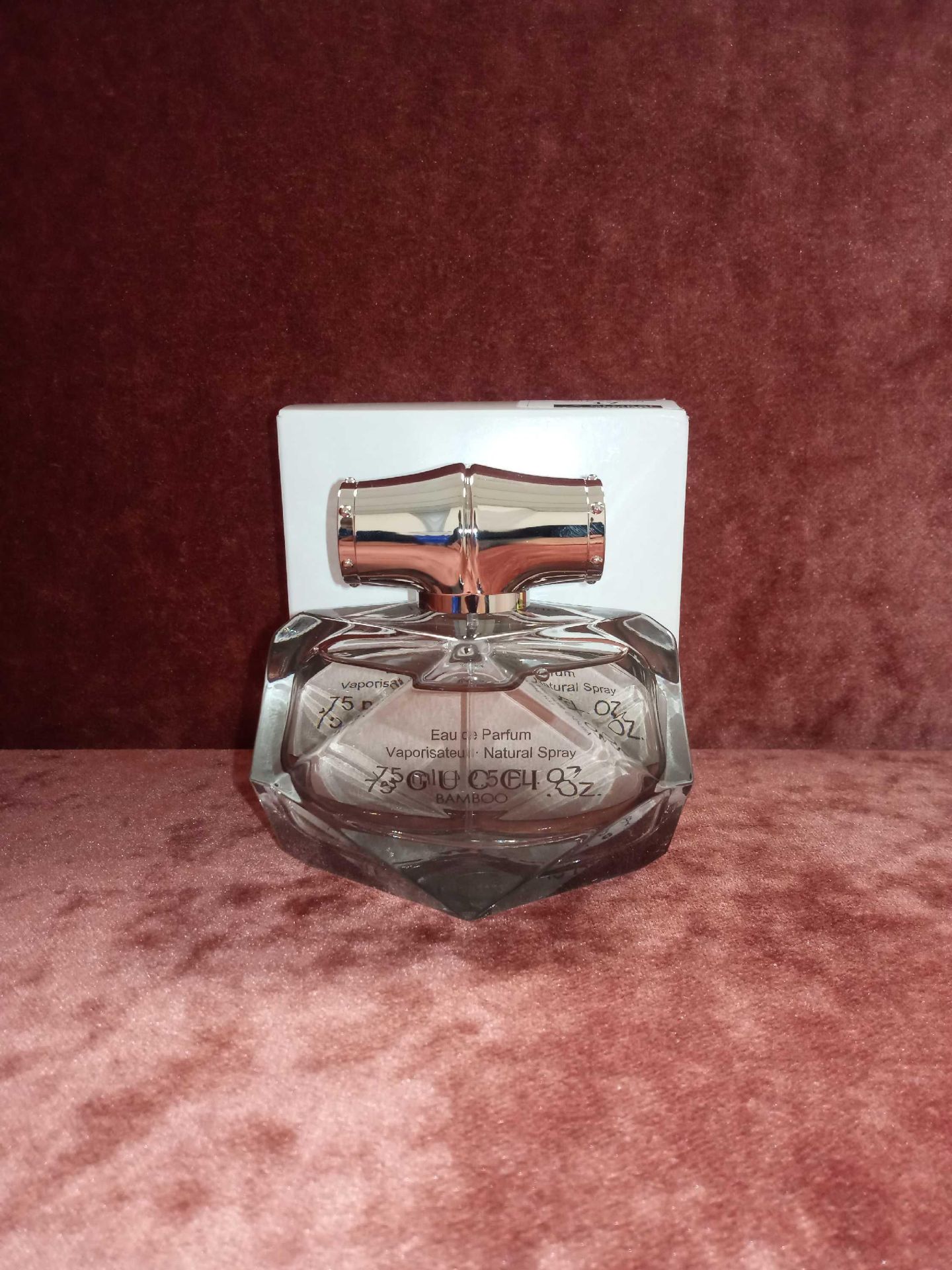 RRP £90 Boxed Unused Ex-Display Tester Bottle Of Gucci Bamboo 75Ml Edp Natural Spray Vaporisateur