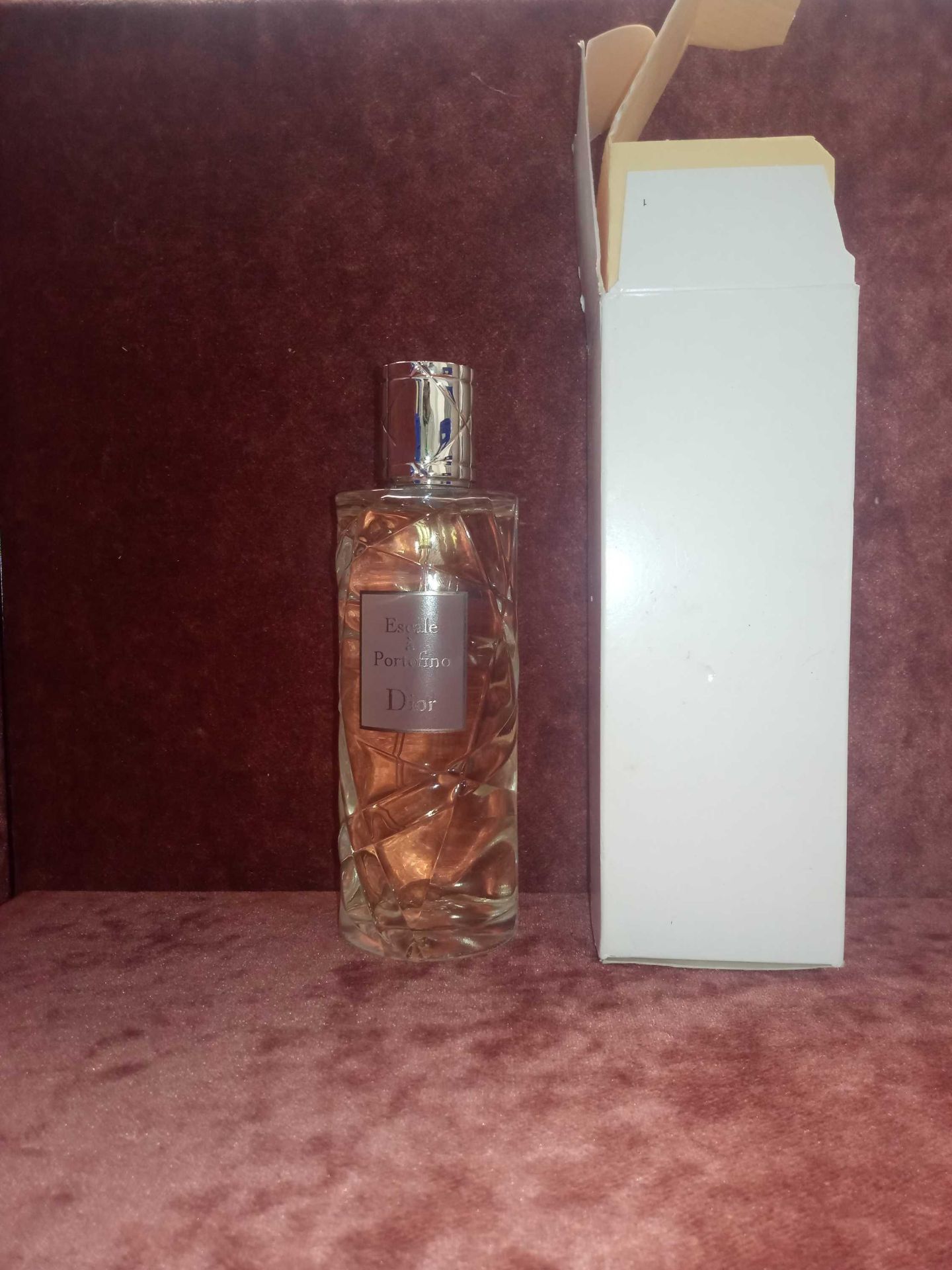 RRP £80 Boxed Unused Ex-Display Tester Bottle Of Escape A Portofino Dior 100Ml Natural Spray Vaporis