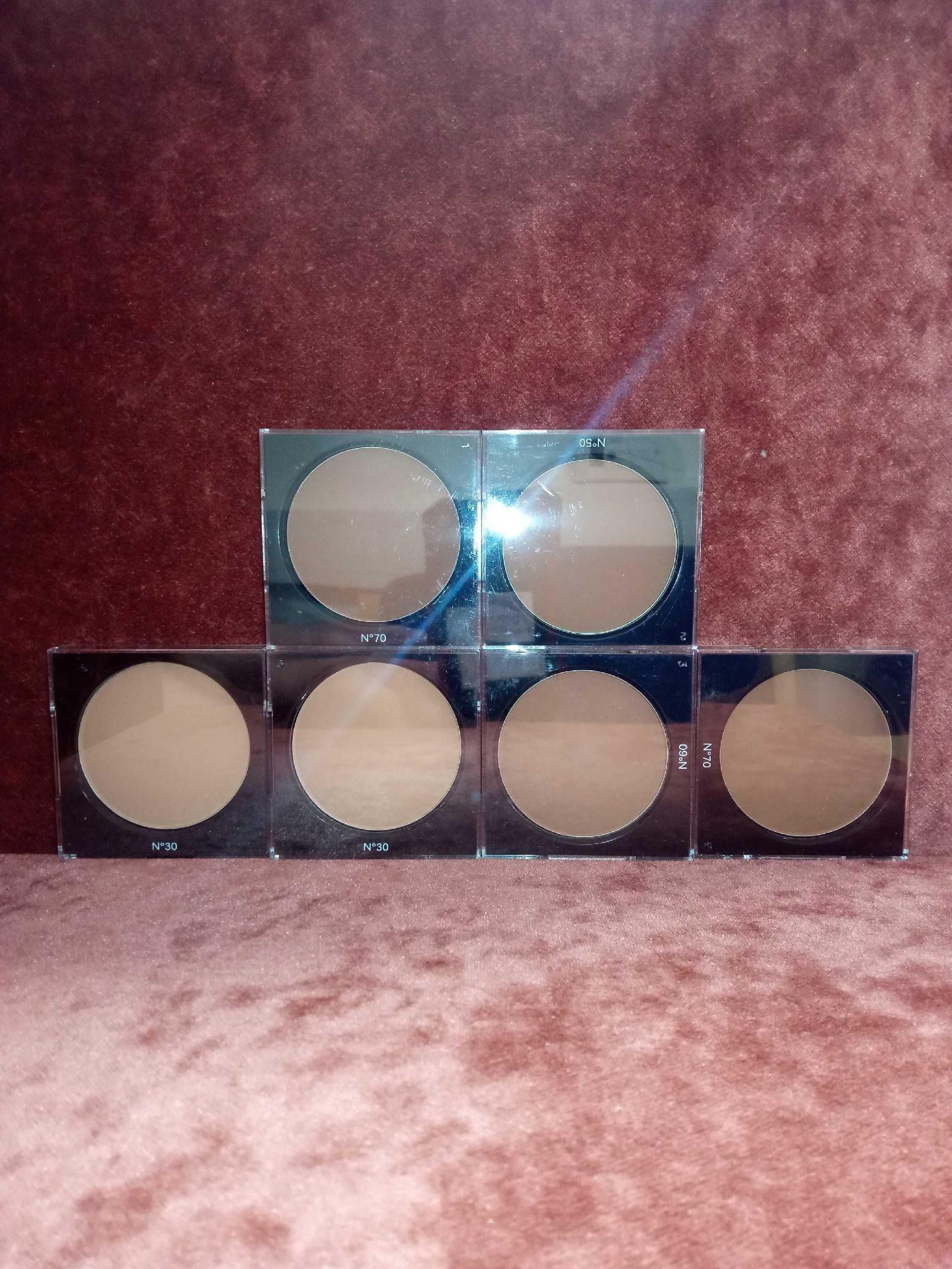 Combined RRP £240 Lot To Contain 6 Chanel Paris Les Beiges Powder 10G In Assorted Shades