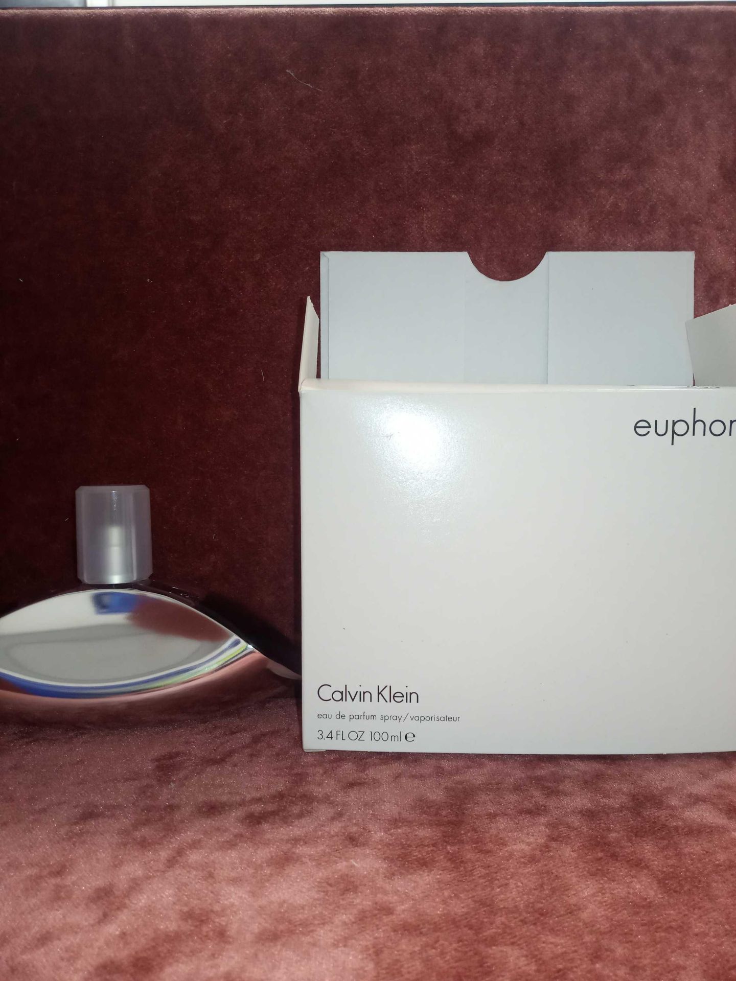 RRP £70 Boxed Unused Ex-Display Tester Bottle Of Calvin Klein Euphoria Eau De Parfum 100Ml Natural S