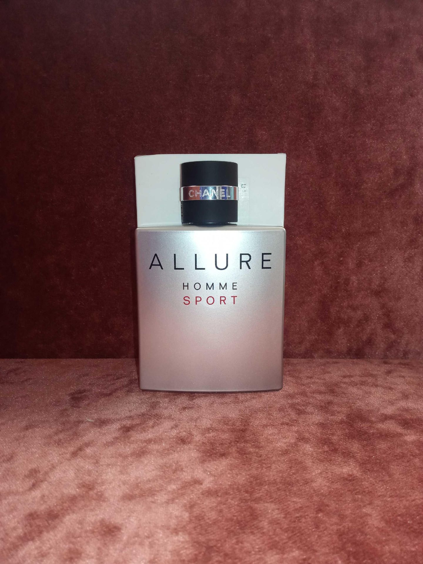 RRP £80 Boxed Unused Ex-Display Tester Bottle Of Chanel Allure Homme Sport 100Ml Edt Natural Spray V