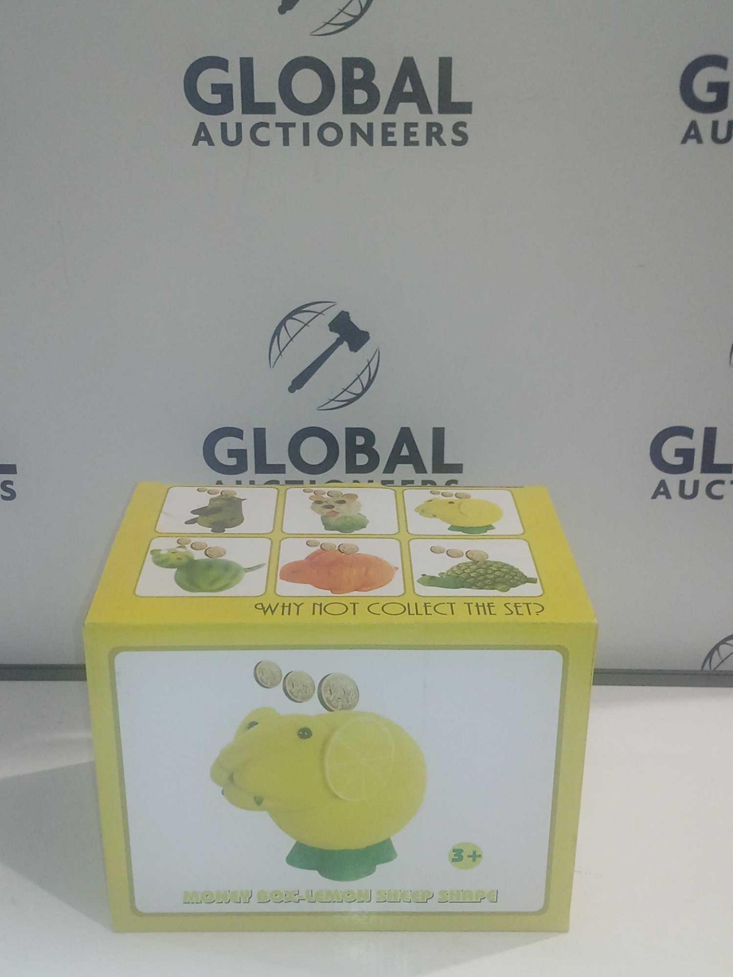 RRP £120 Lot To Contain 24 Brand New Boxed Lemon Sheep Money Banks