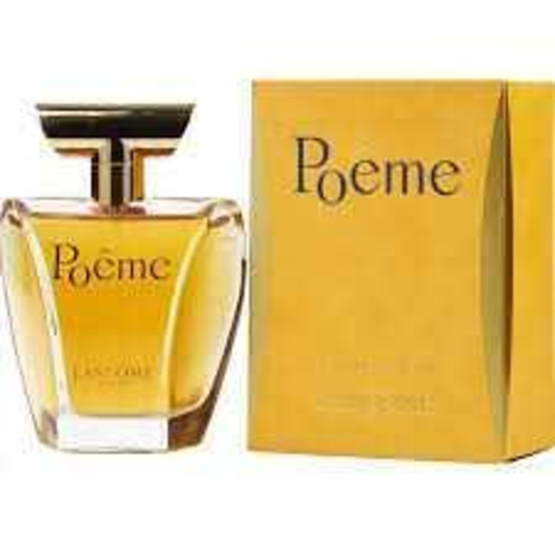 RRP £140 Boxed Unused Ex-Display Tester Bottle Of Lancome Poeme L'Eau De Parfum 100Ml